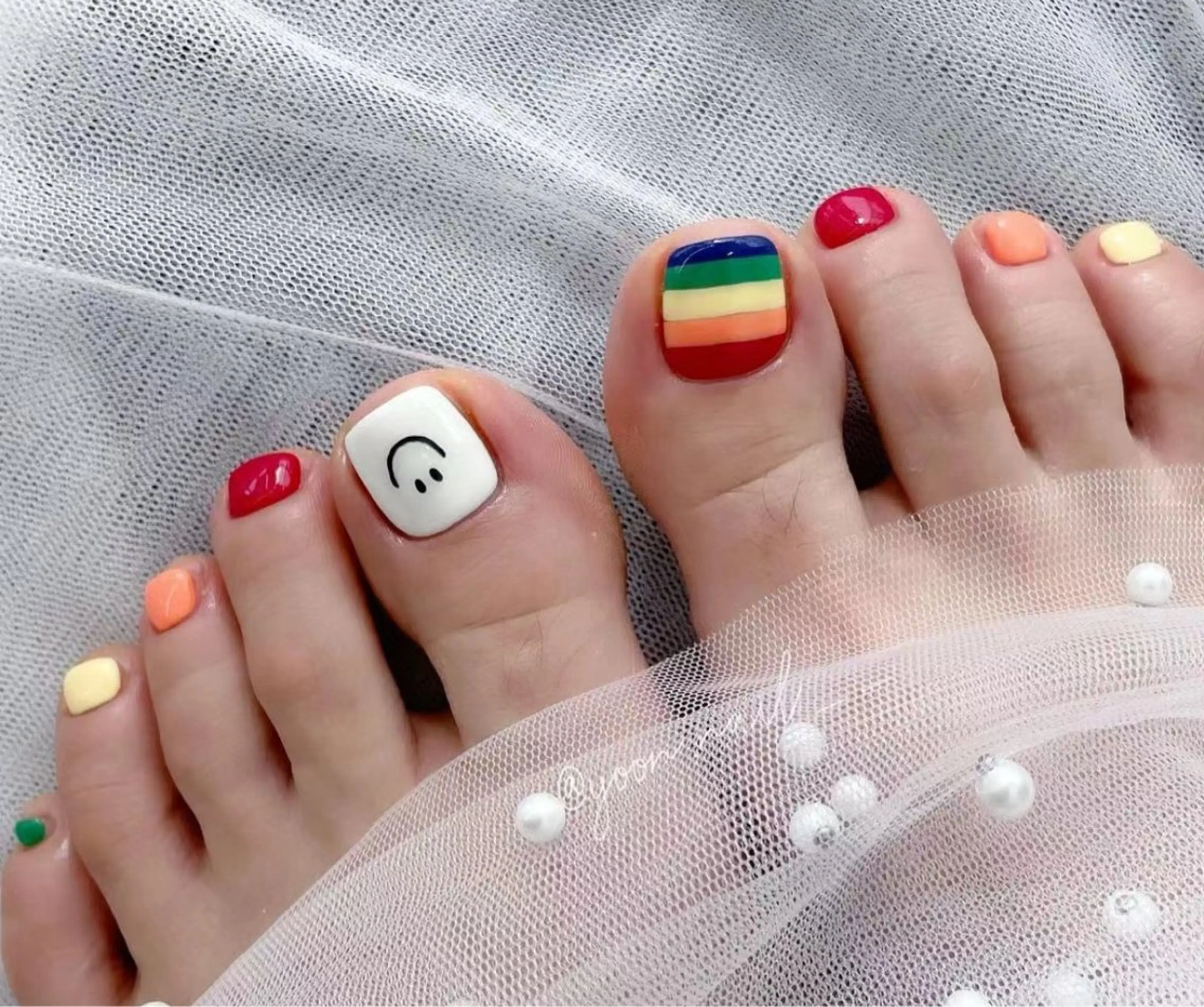 ネイル M🌷nail 長さだし専門店のネイルデザイン