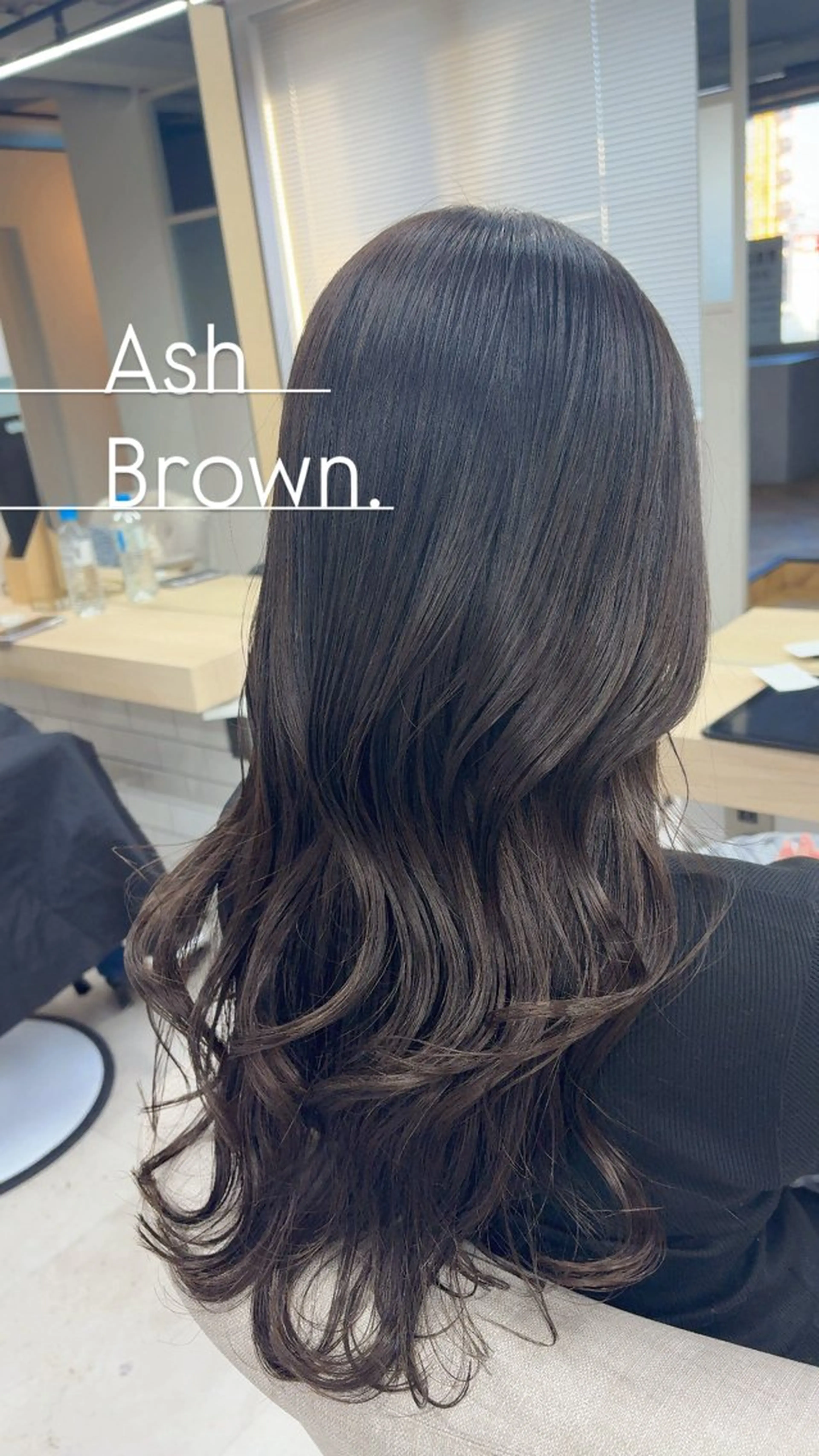 ロング カラー ブラウンカラー 透明感カラー カット ヘアカラー トリートメント 🌷MIREA🌷 LUANA 難波店のヘアスタイル