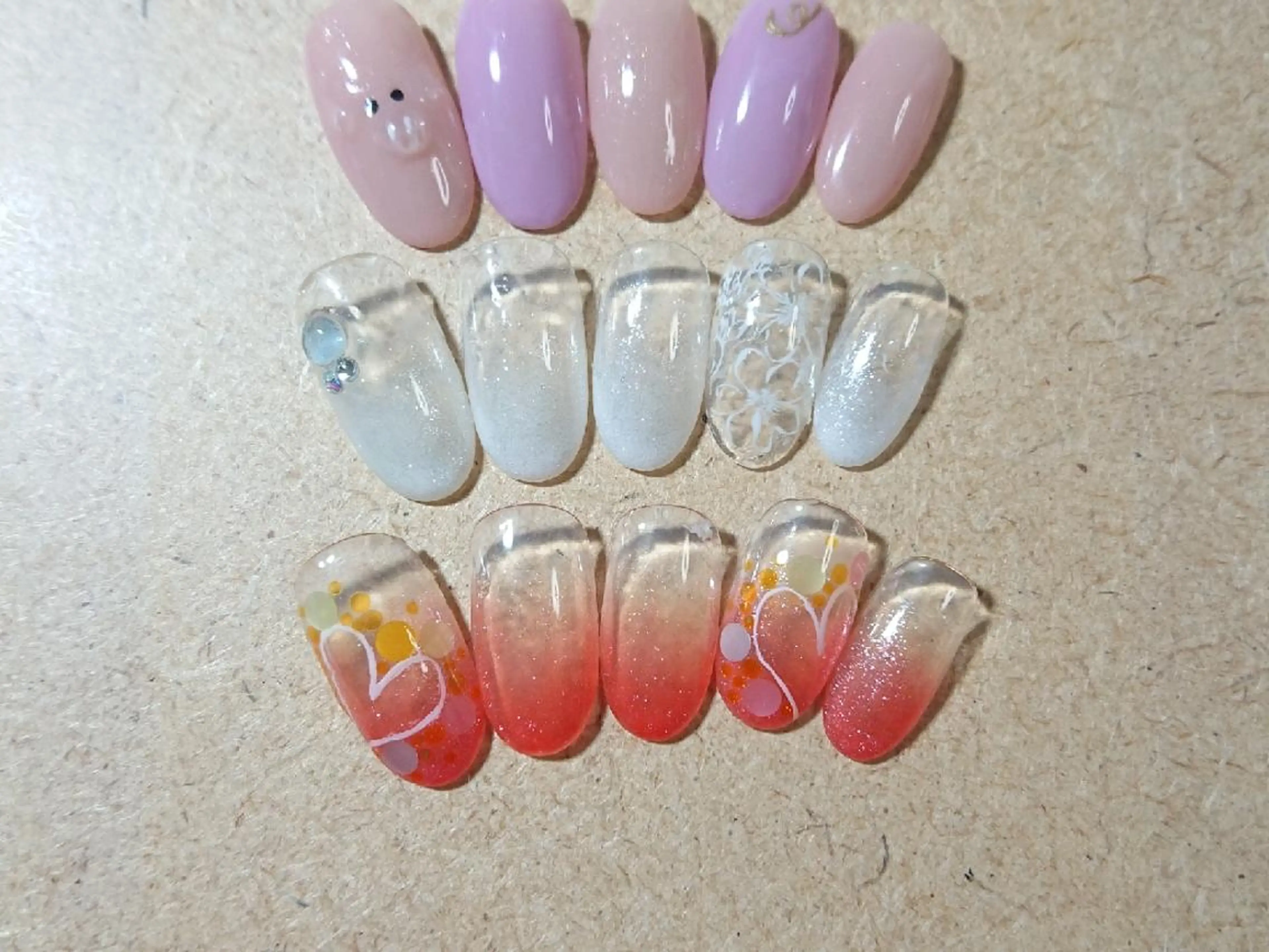 ネイル ハンドネイル 林 珠里のネイルデザイン