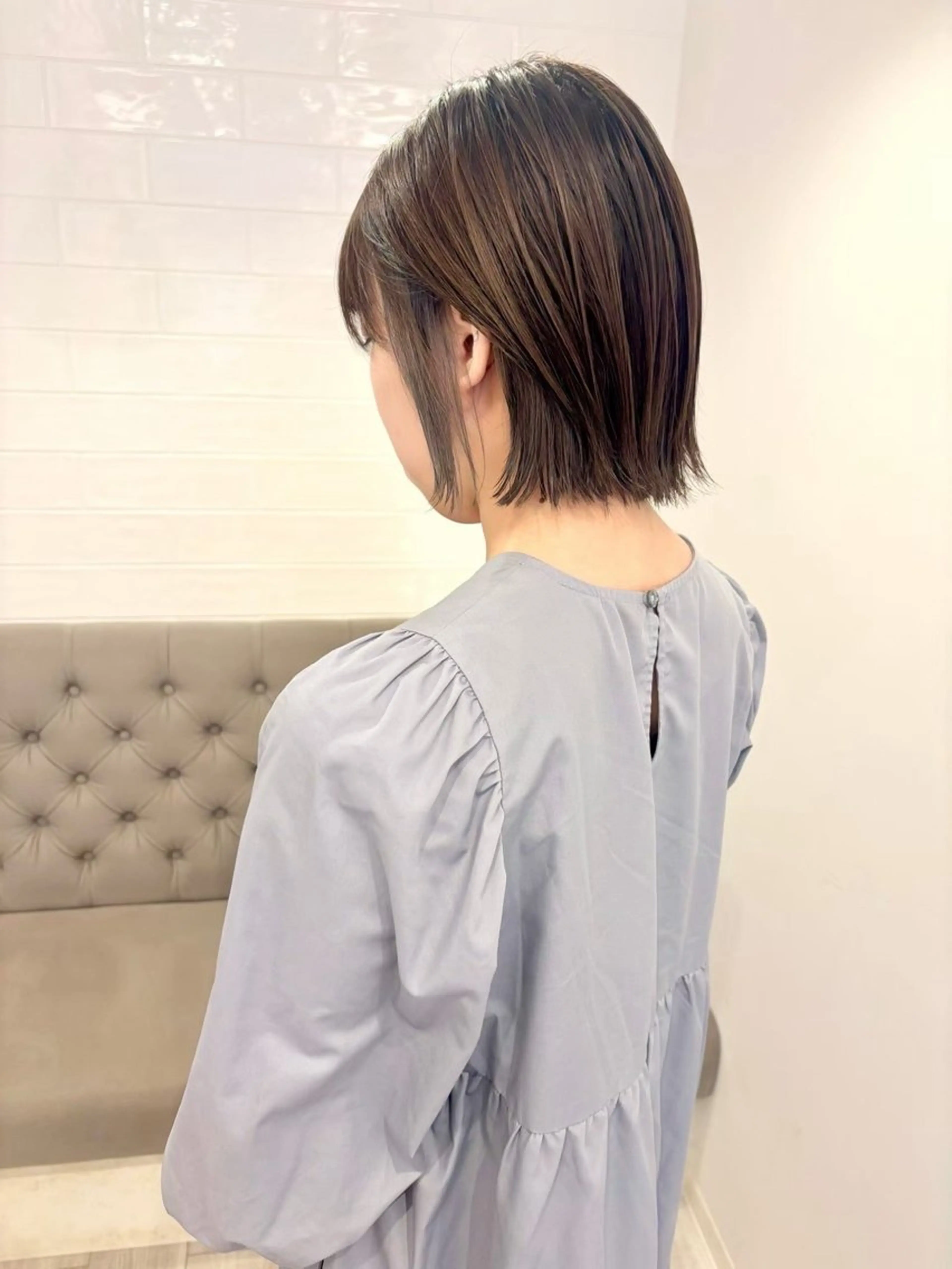 ショート 草野ゆずき⌇縮毛矯正 ⌇Wカラー⌇レイヤーのヘアスタイル