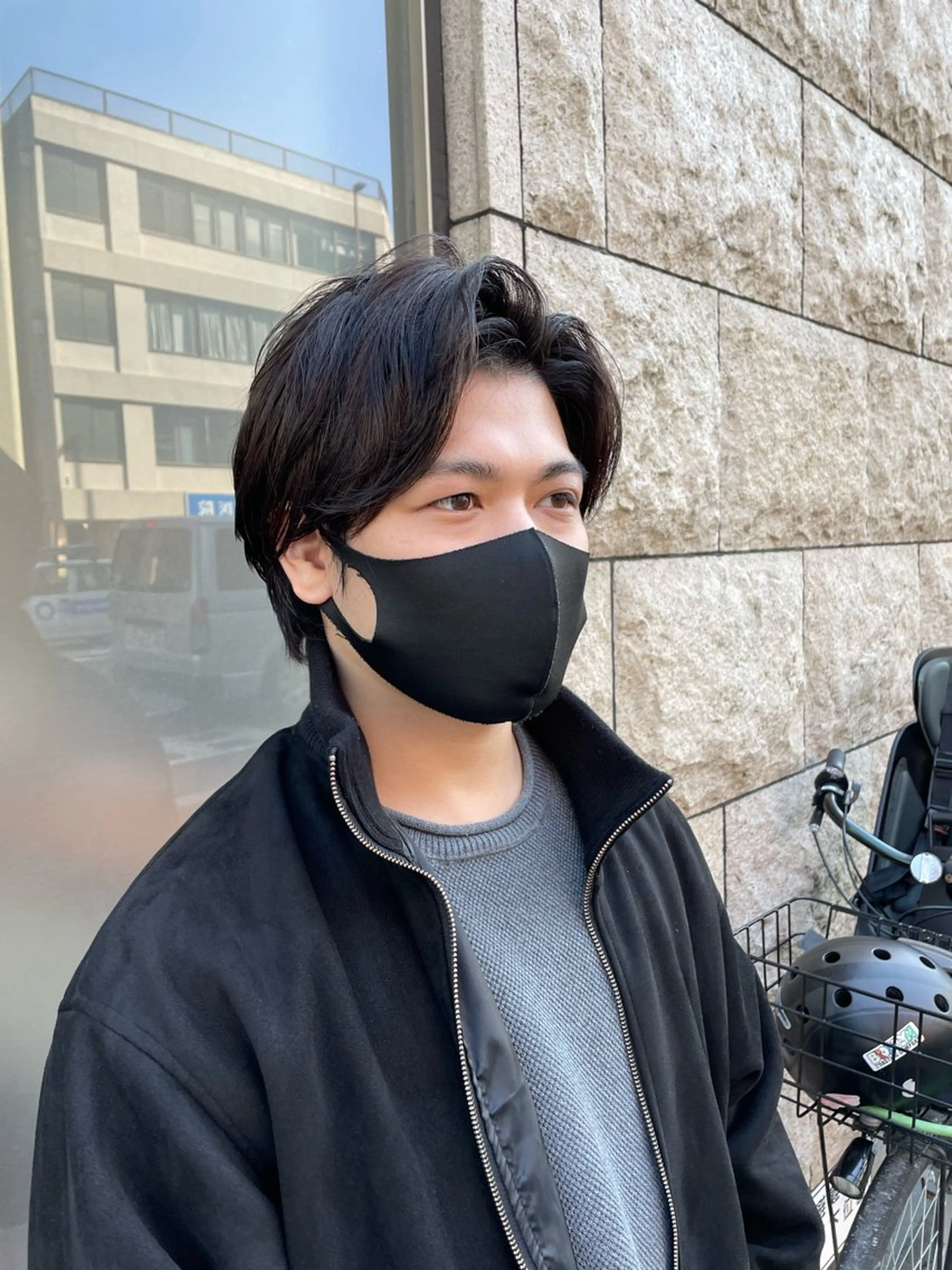 ショート メンズ ショート/ボブ/ メンズ/縮毛矯正のヘアスタイル