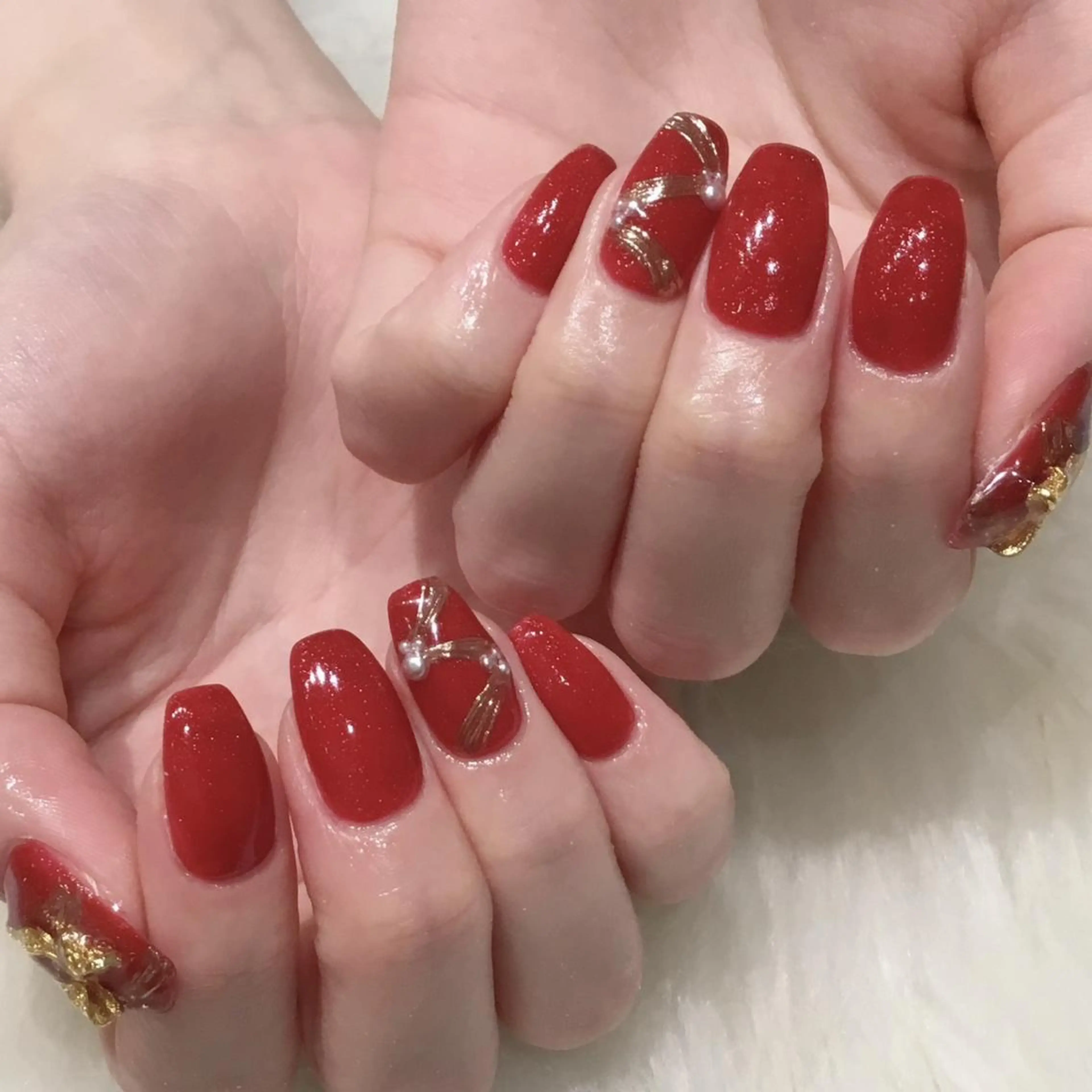 ネイル ハンドネイル Kanai Harukaのネイルデザイン