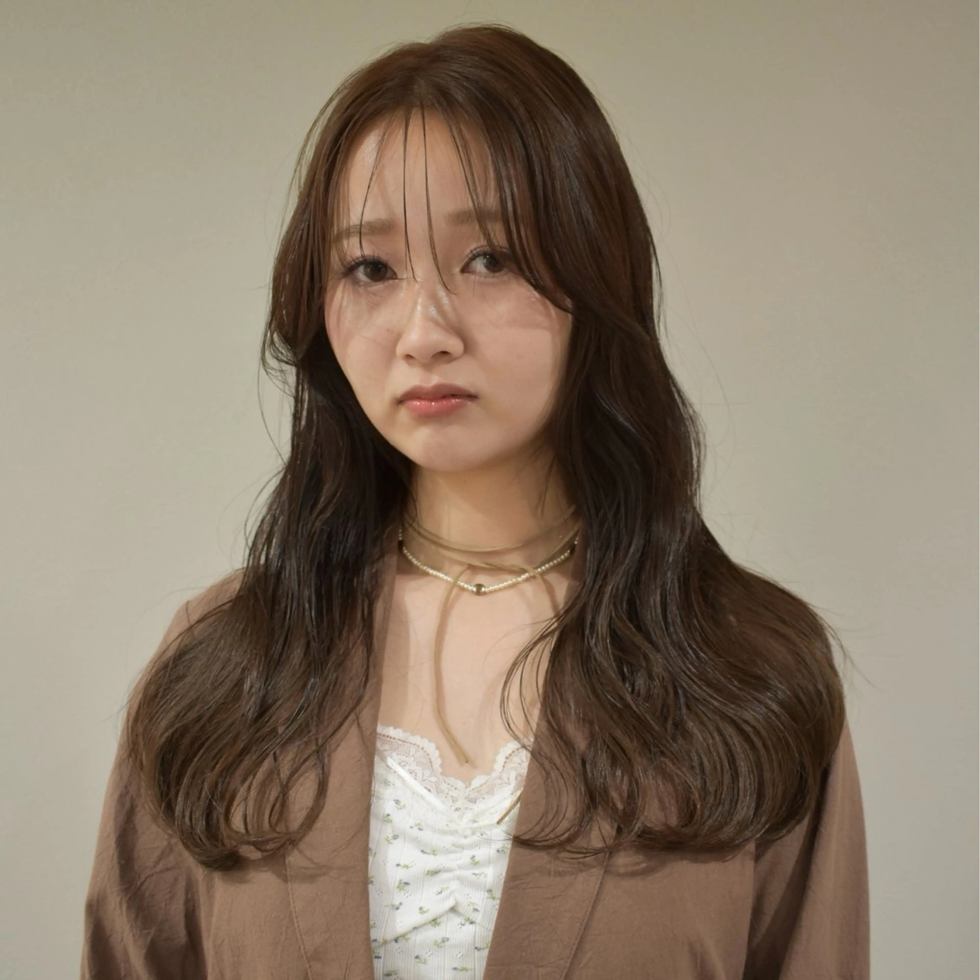 ロング カット ヘアカラー 江本真由香 透明感/艶カラー🍃のヘアスタイル