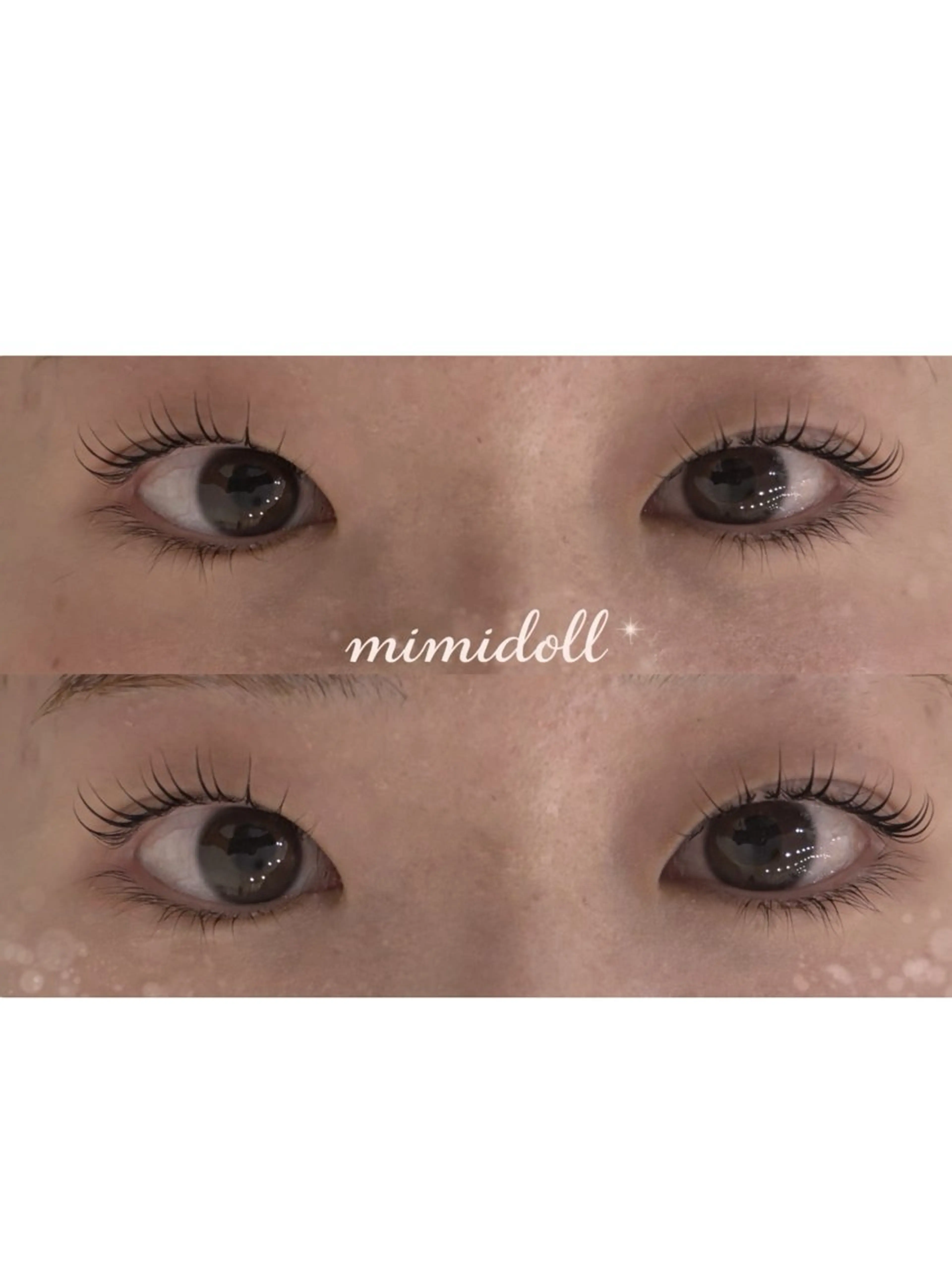 マツエク・マツパ 束感まつ毛 韓国風マツエク マツパ マリーテレジア FUJIMOTOのマツエク・マツパデザイン