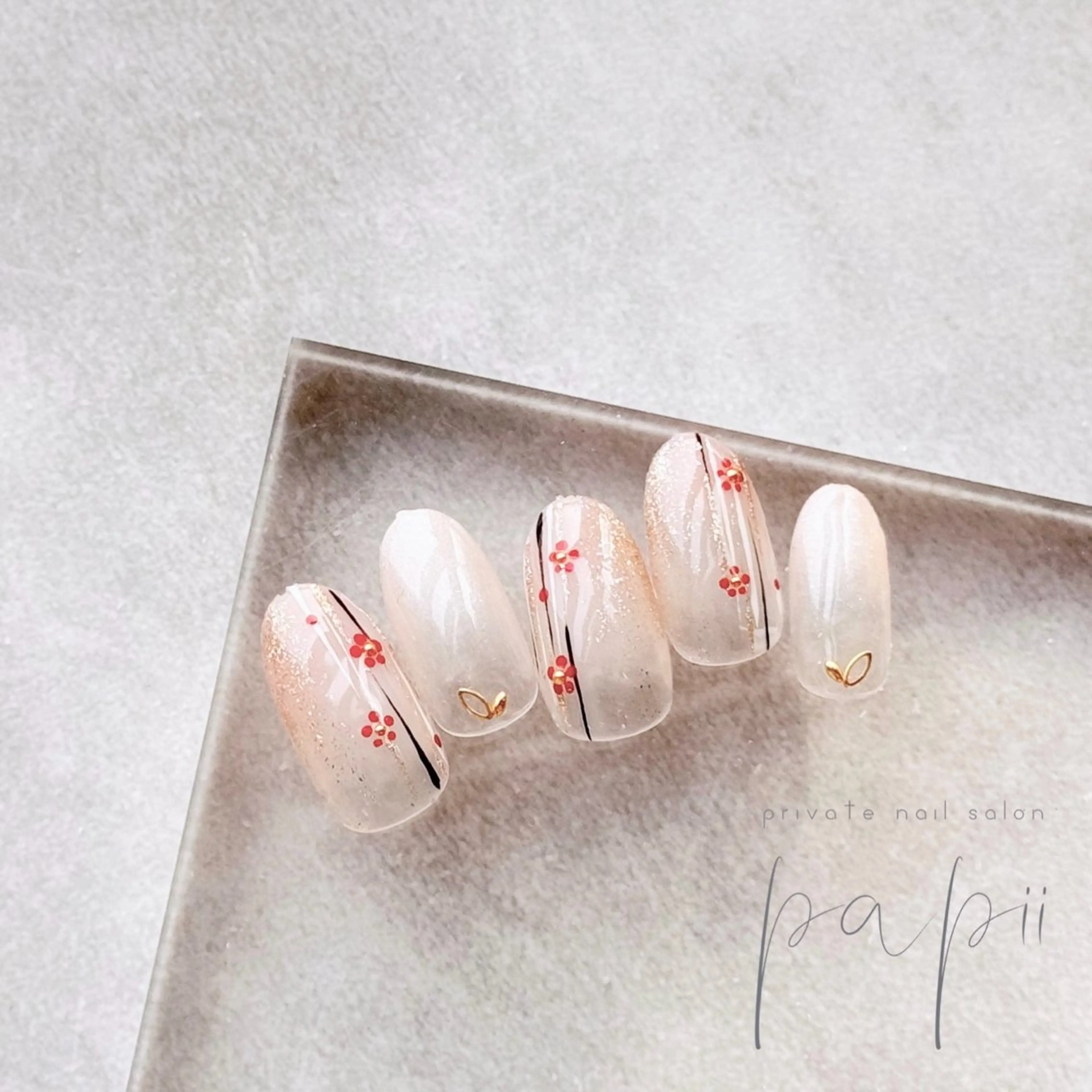 ネイル グラデーション ハンドネイル private nail salon papii所属・papii☆ kurodaのネイルデザイン