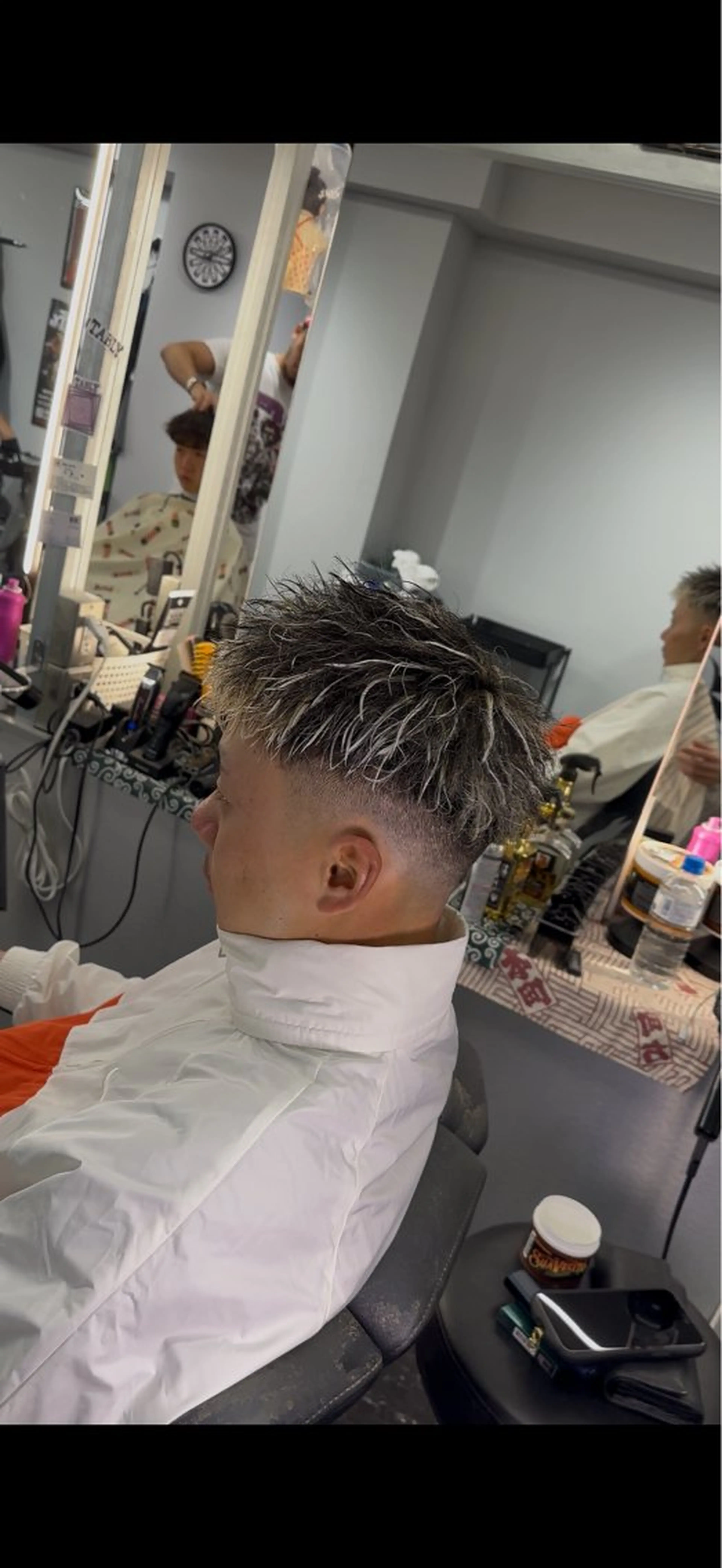 ショート パーマ メンズ メンズパーマ メンズツイストパーマ ツイストパーマ frei_sappi メンズパーマ/アメ村のヘアスタイル