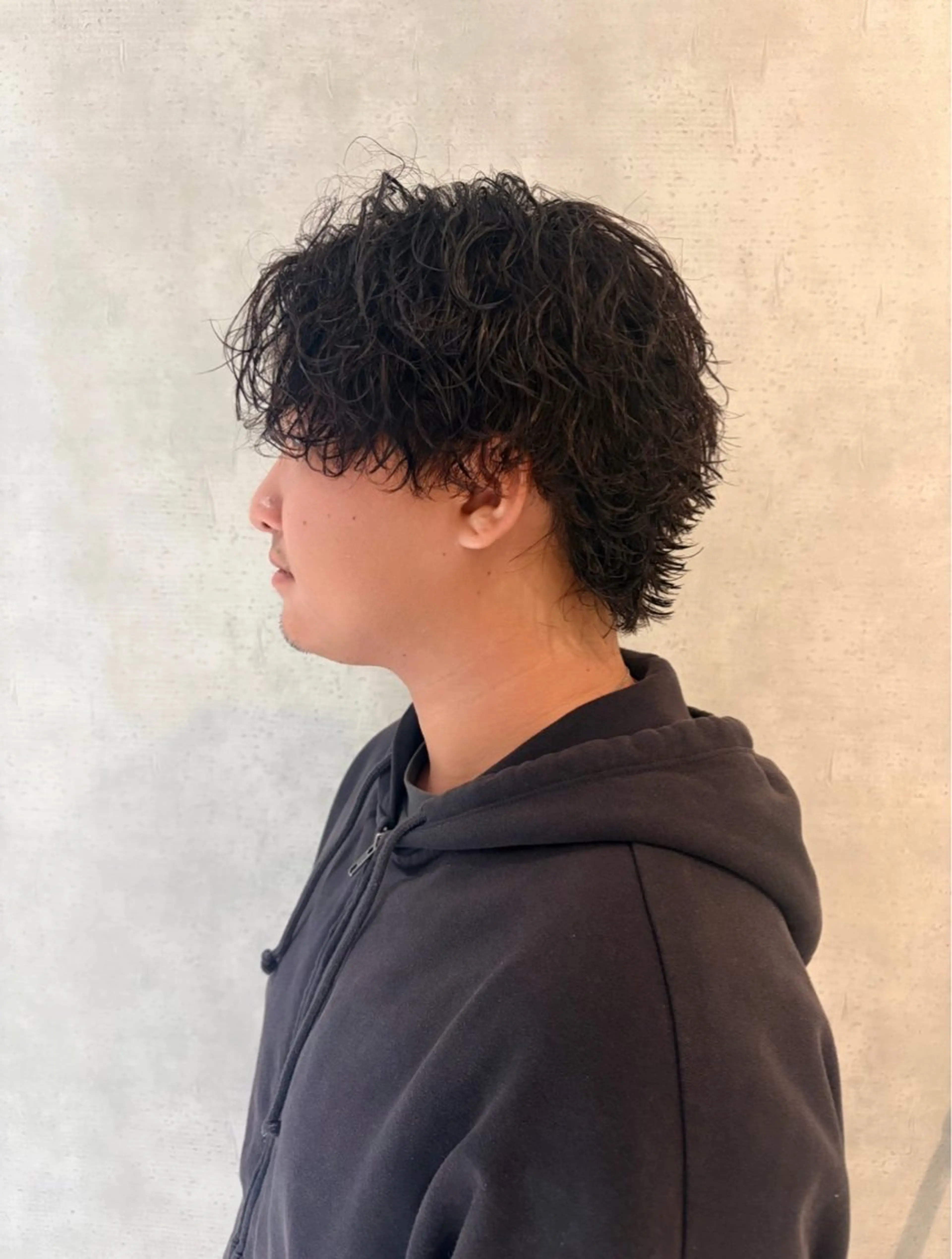 パーマ メンズ メンズパーマ ツイストスパイラルパーマ スパイラルパーマ 中嶋 流生のヘアスタイル