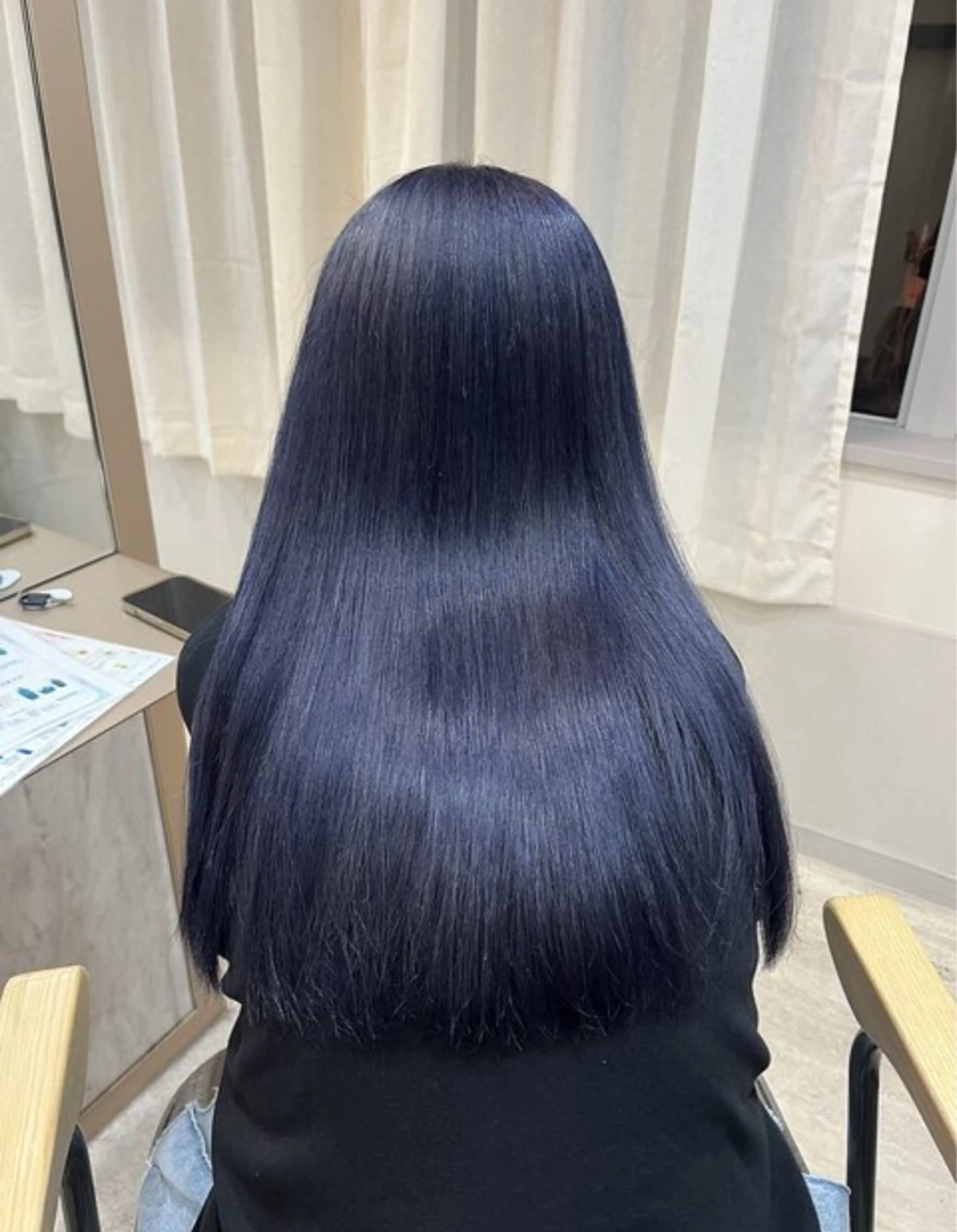 ロング 💘Kurea💘 艶髪/韓国/暗髪のヘアスタイル