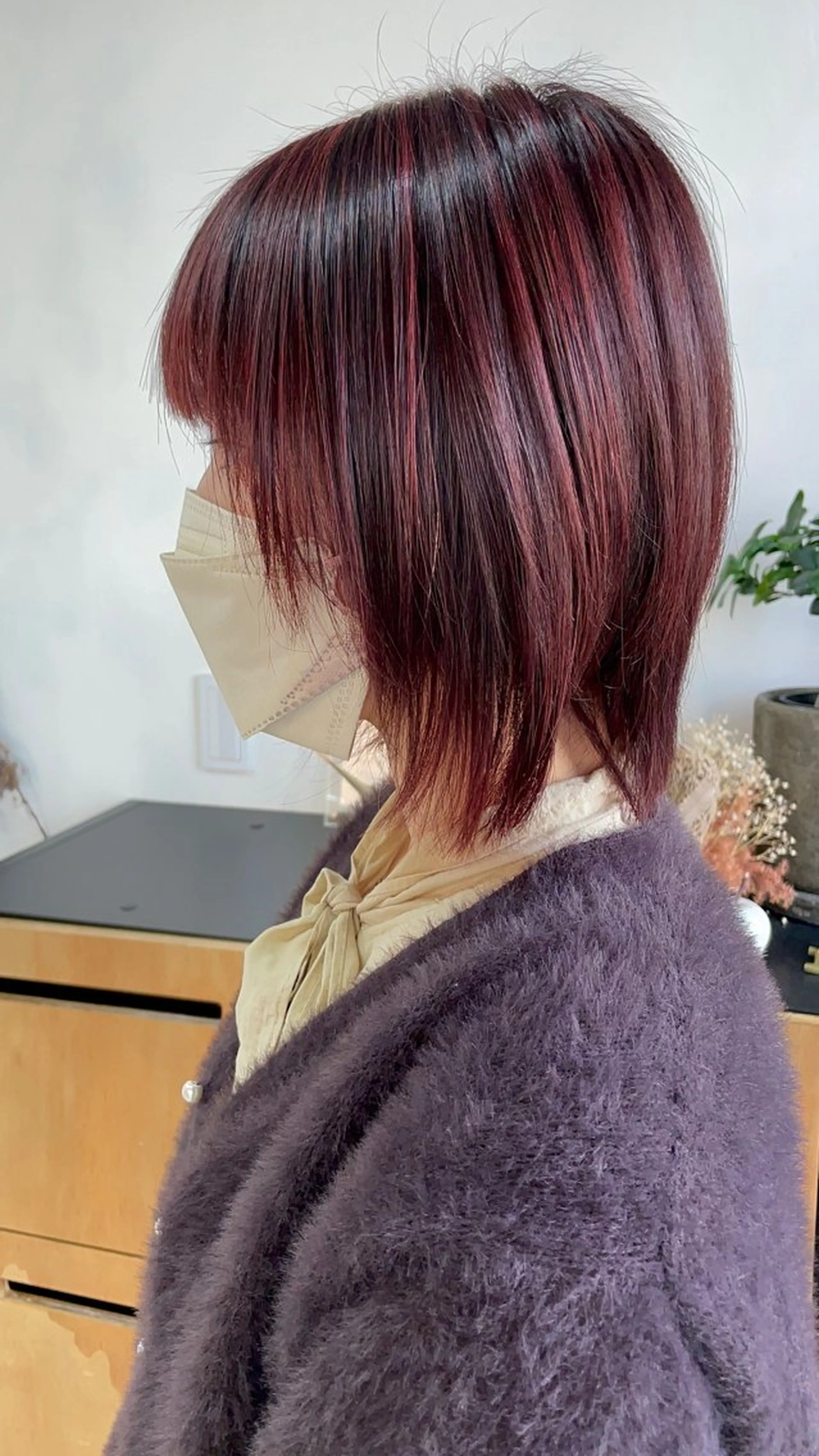 ショート ハイライト ヘアカラー 🎨カラー専門家🎨 チャーリーのヘアスタイル