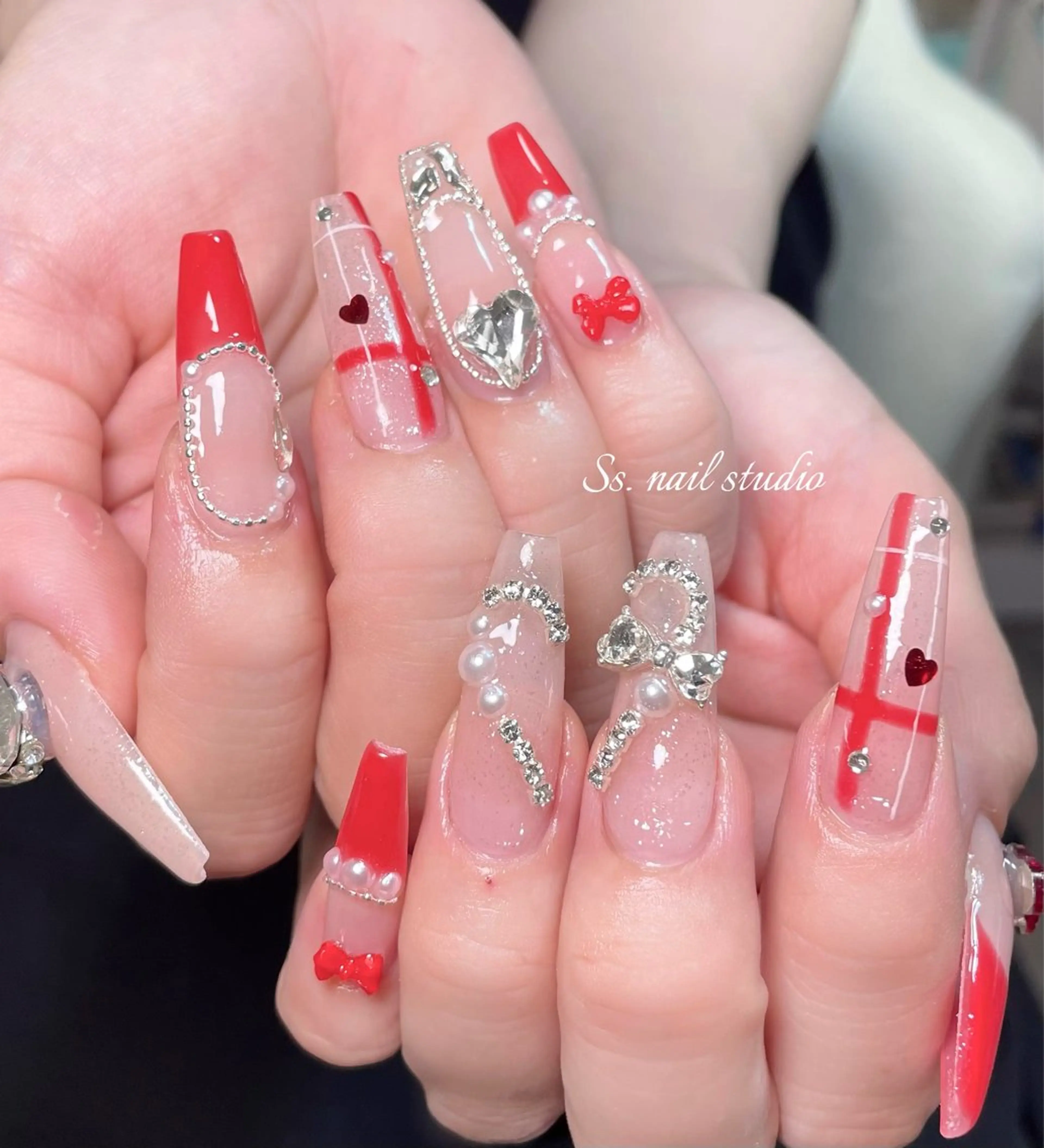 ネイル ハンドネイル Ss.nail studio🍒のネイルデザイン