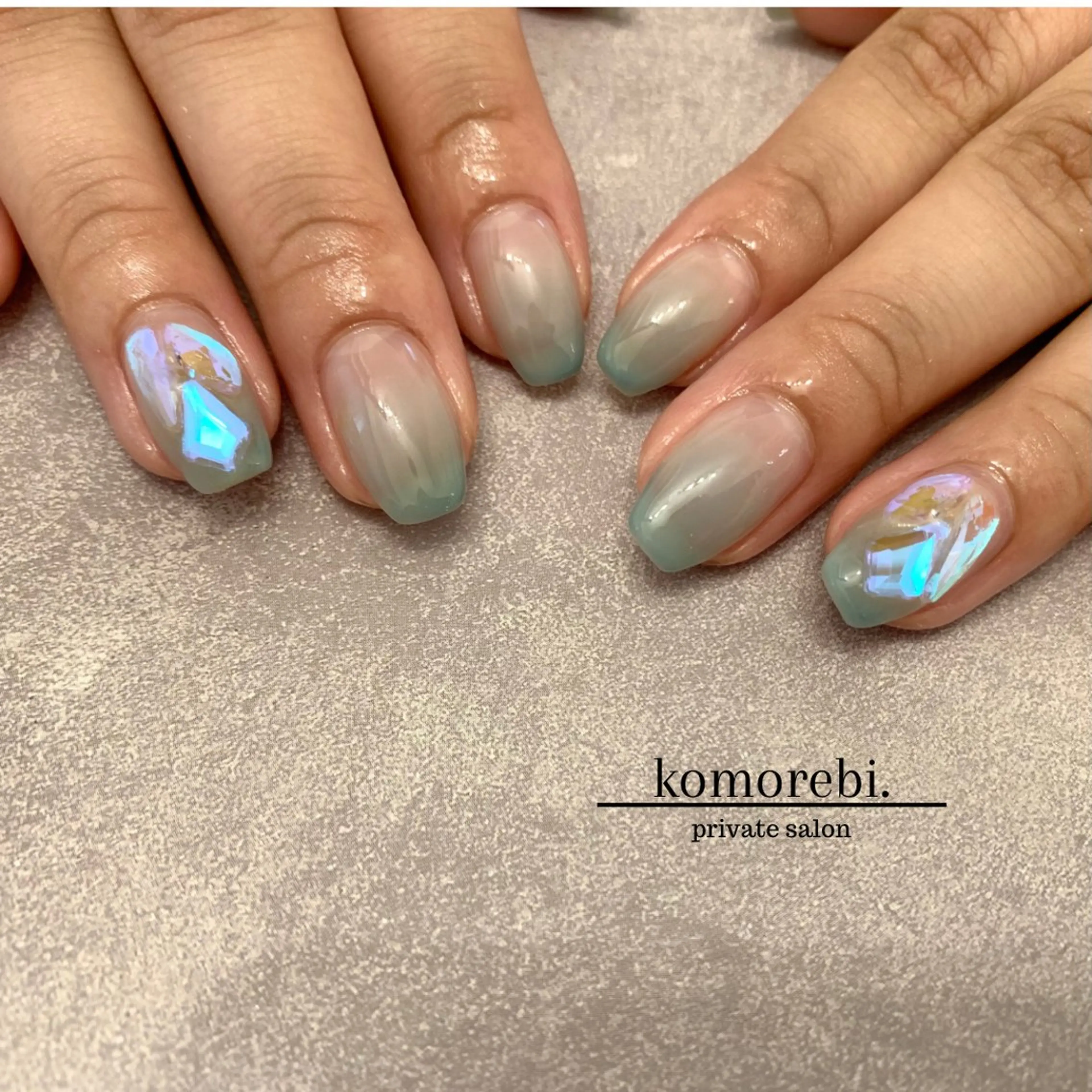ネイル komorebi. 小峯 真実のネイルデザイン