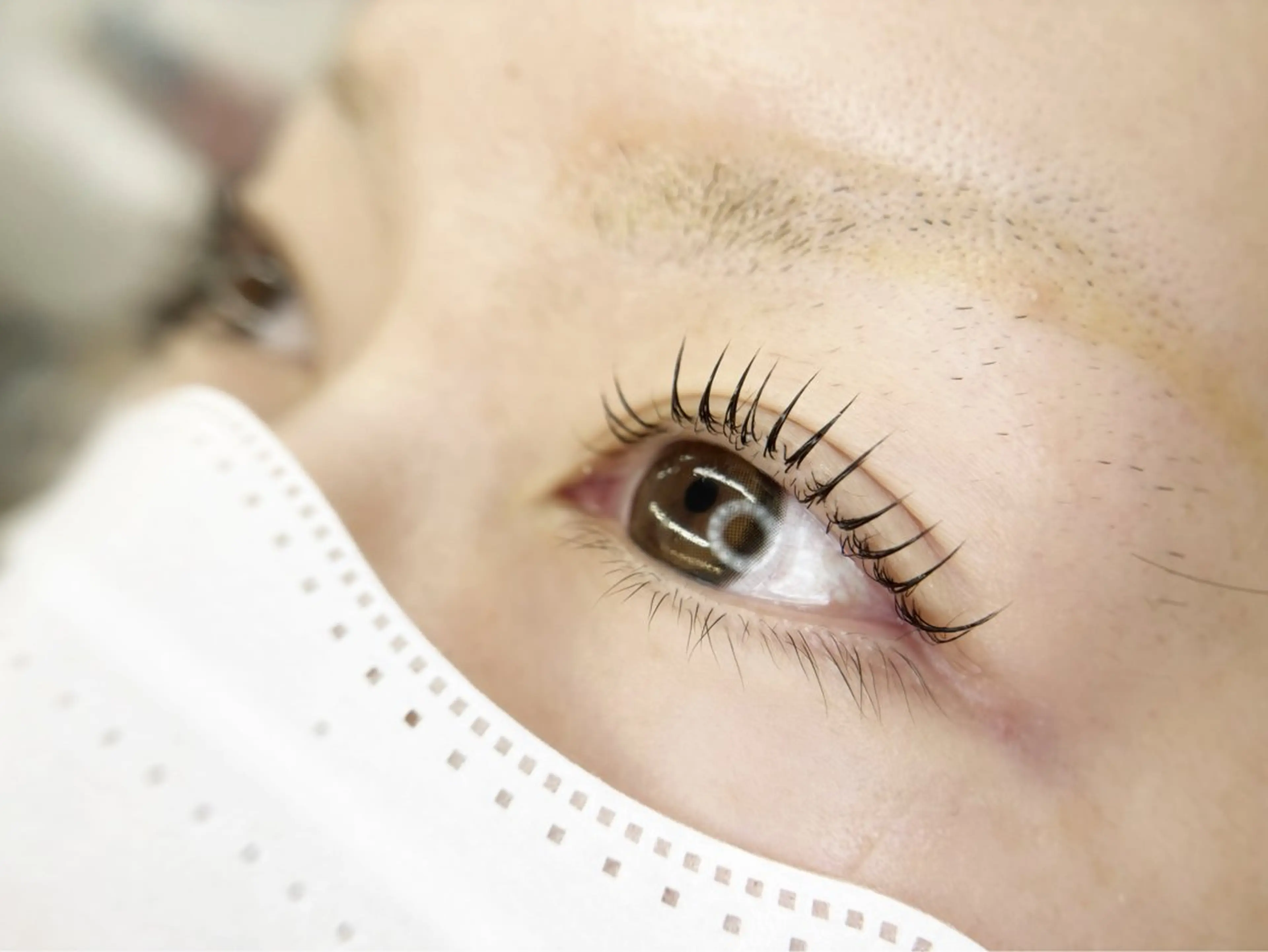 🤎まつ毛パーマ➕美容液コーティングの写真