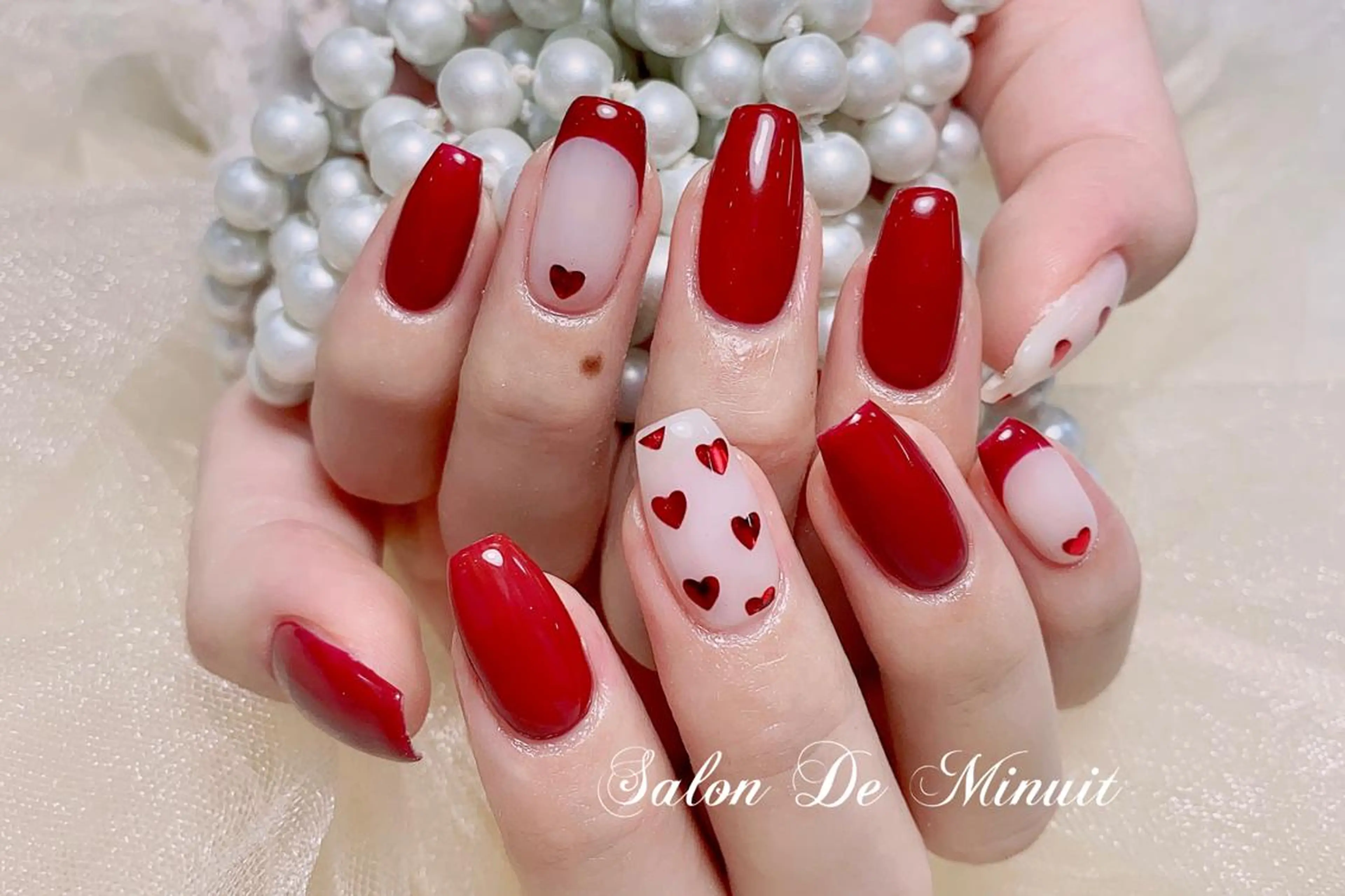 ネイル ハンドネイル ハンドケア Momo 🤍のネイルデザイン