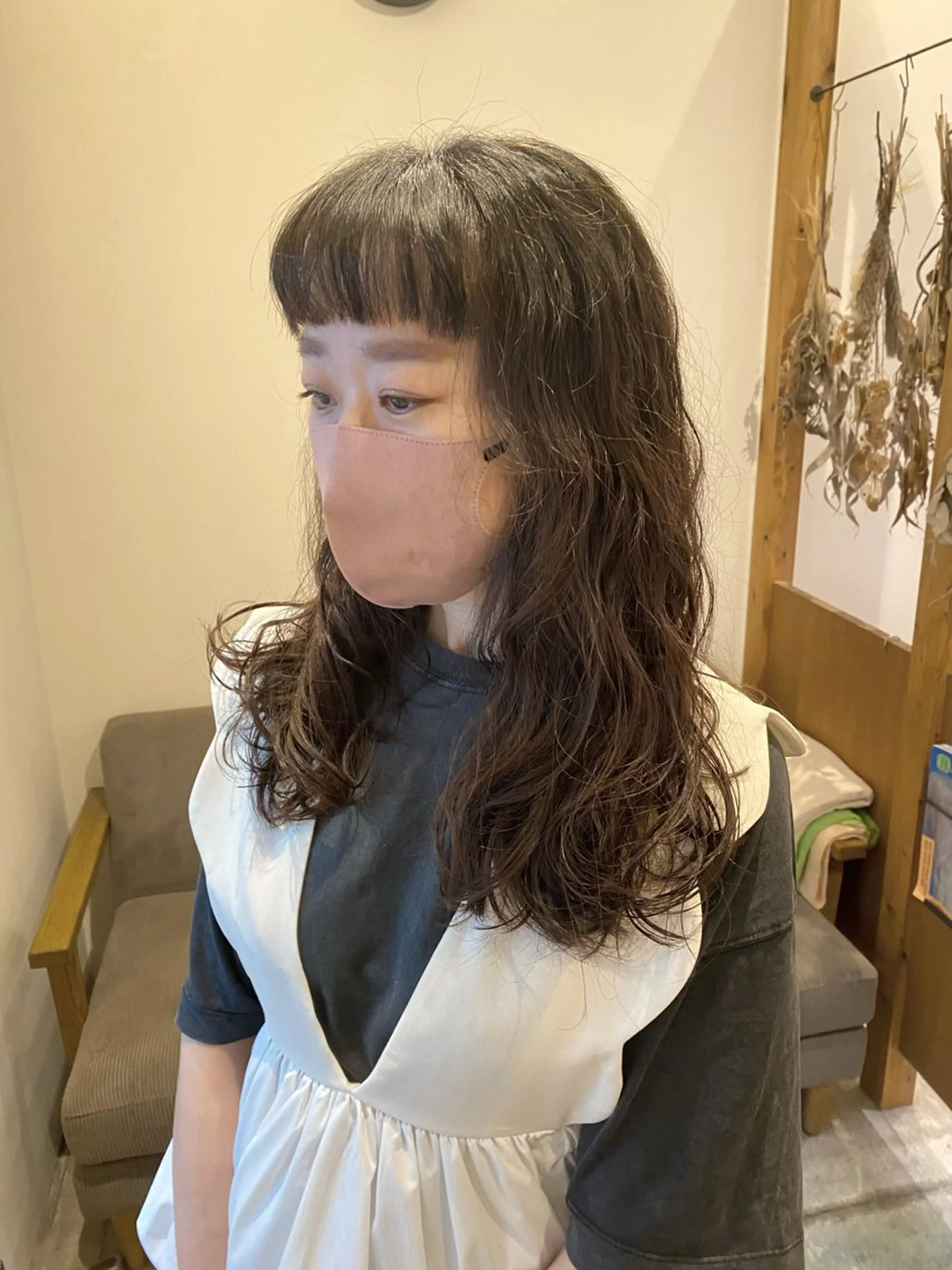 ロング パーマ カット パーマ トリートメント ENIF ヤマグチアツコのヘアスタイル