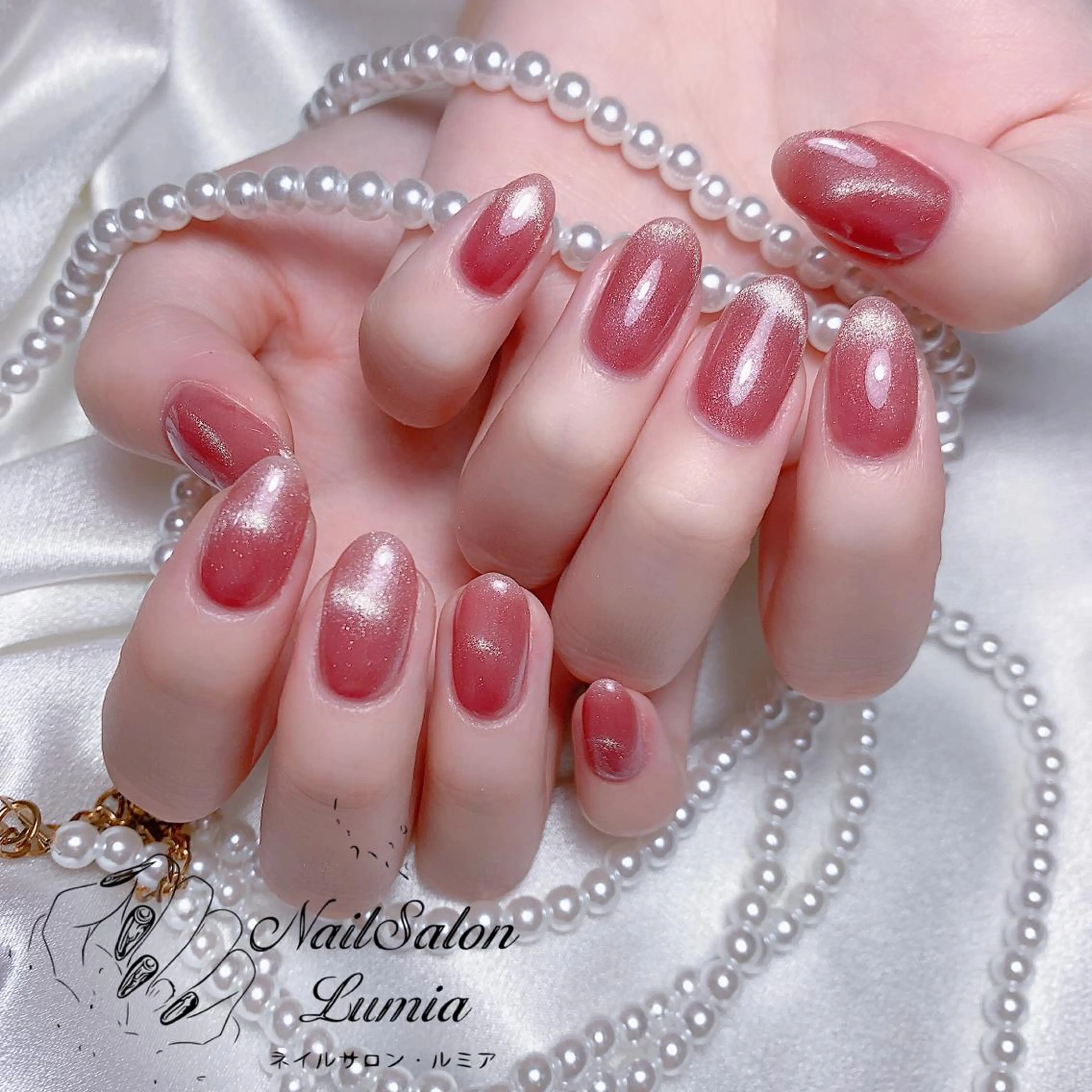 ネイル ハンドネイル ネイルサロン ルミア Lumia 店長のネイルデザイン