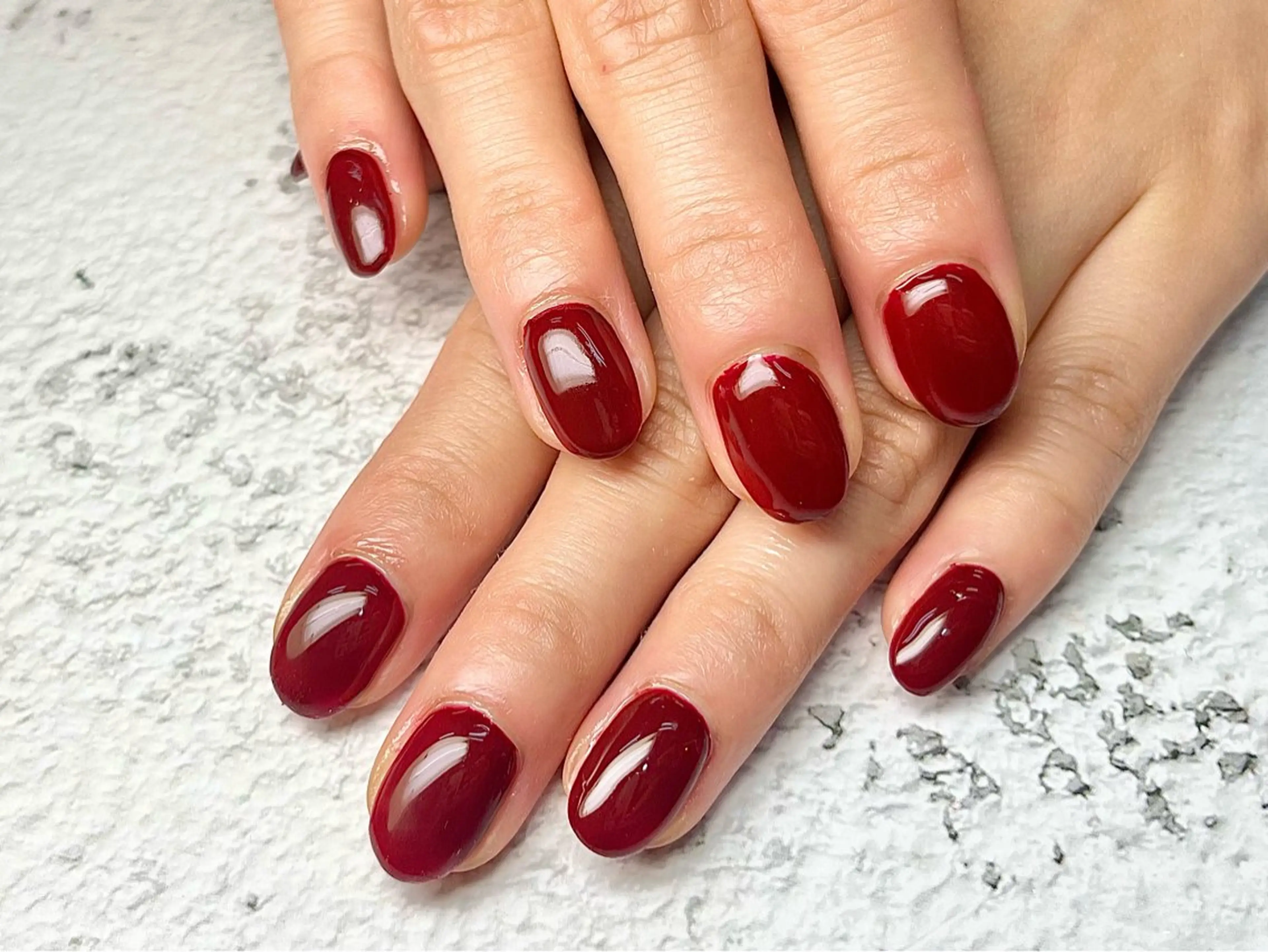 ネイル 赤色 FUKUSHIMA ASUKAのその他イメージ