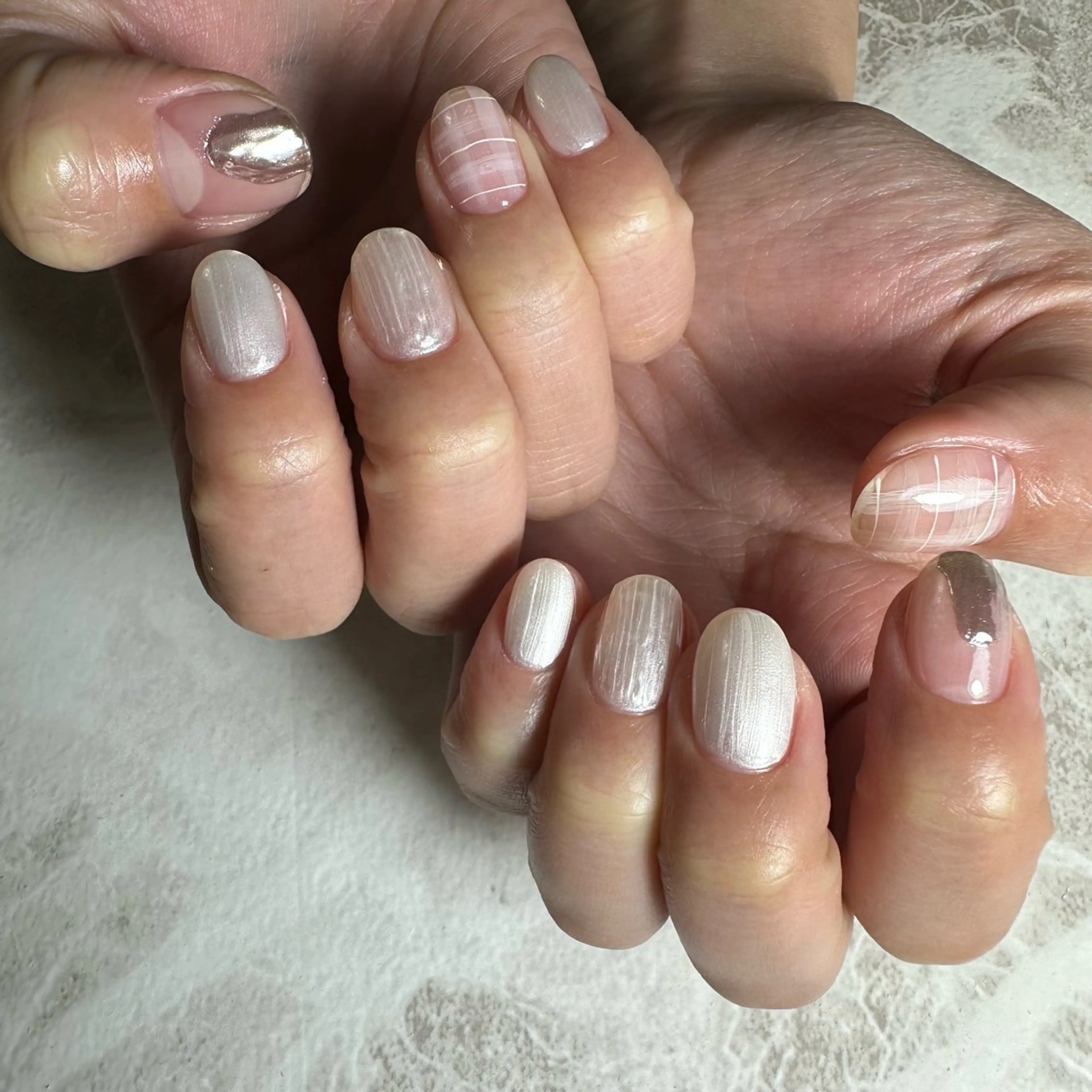 ネイル ハンドネイル repos~ルポ~所属・里見 麗のネイルデザイン