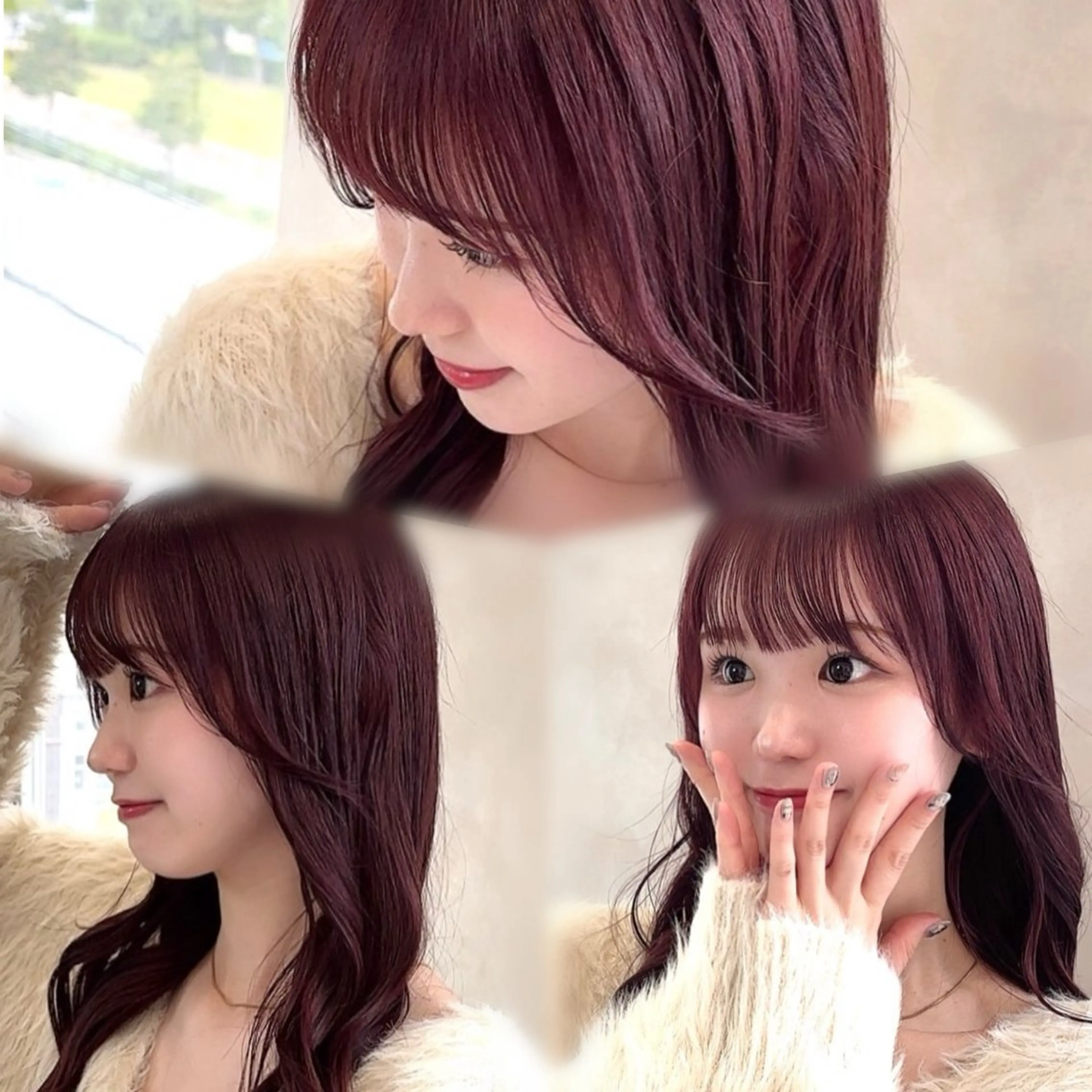 ロング ヘアカラー ❤️🐩* AKANE*🐩❤️のヘアスタイル