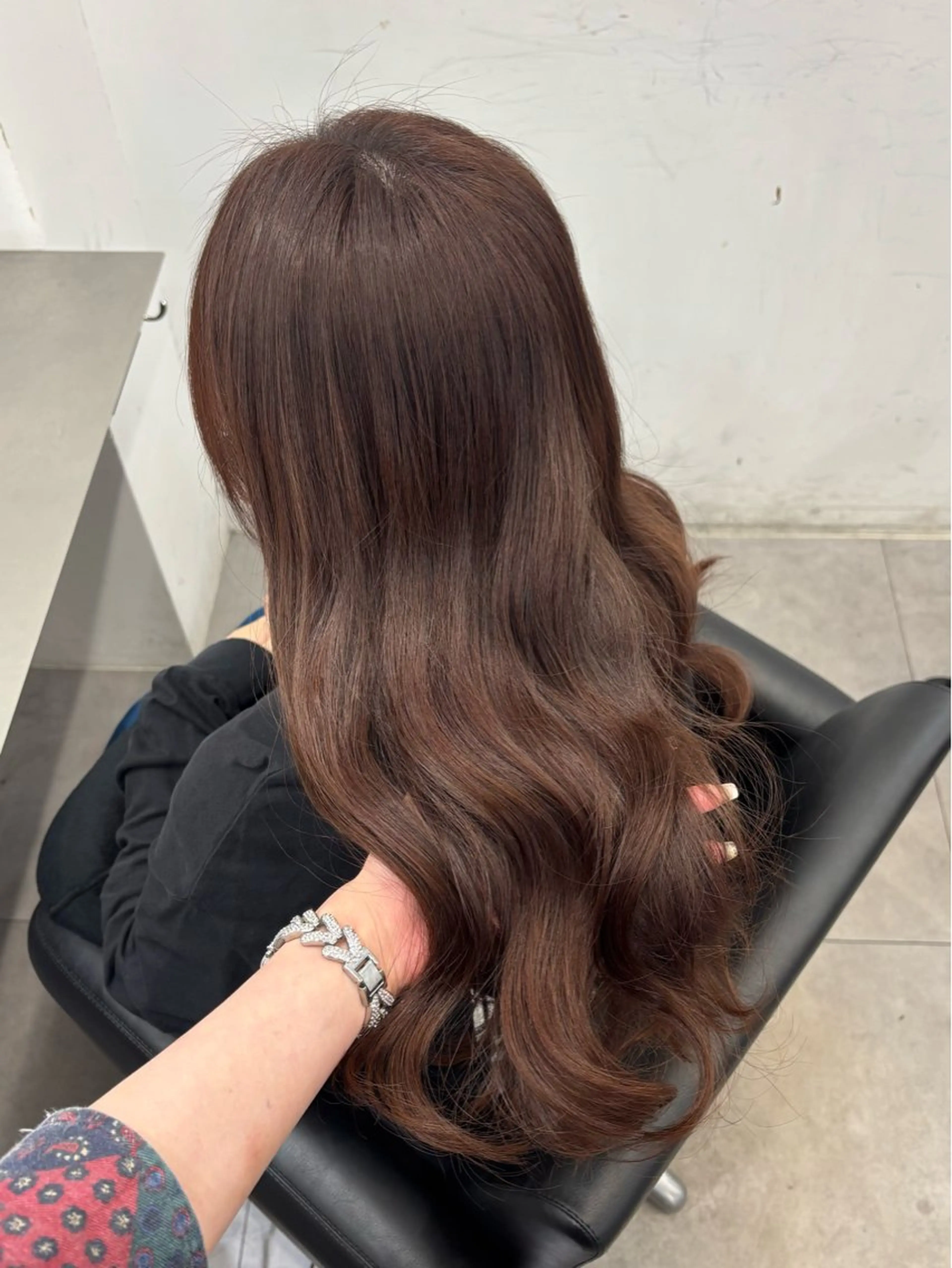 ロング カラー ヘアカラー Core かんなのヘアスタイル