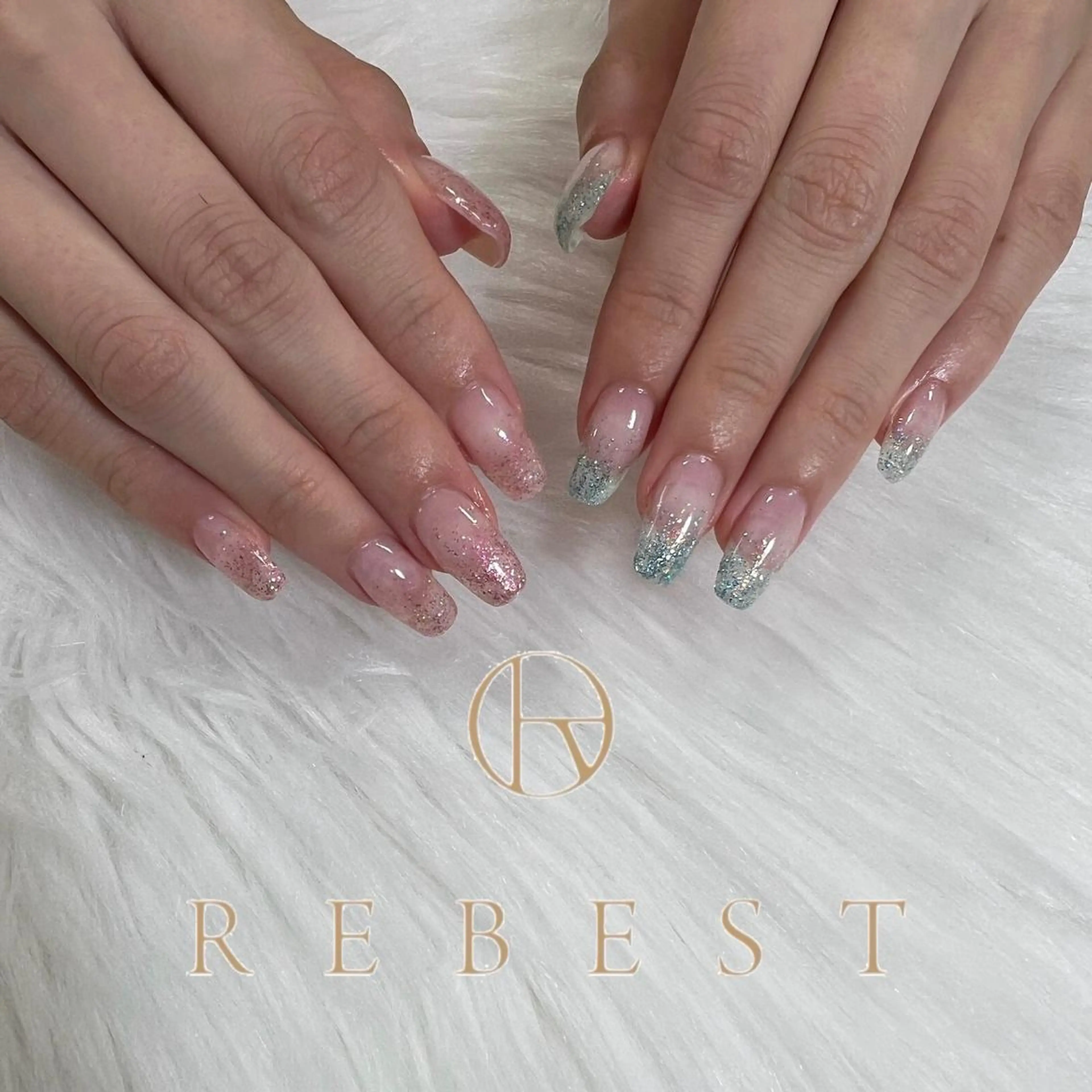 ネイル REBEST京橋 🦋Curumiのネイルデザイン