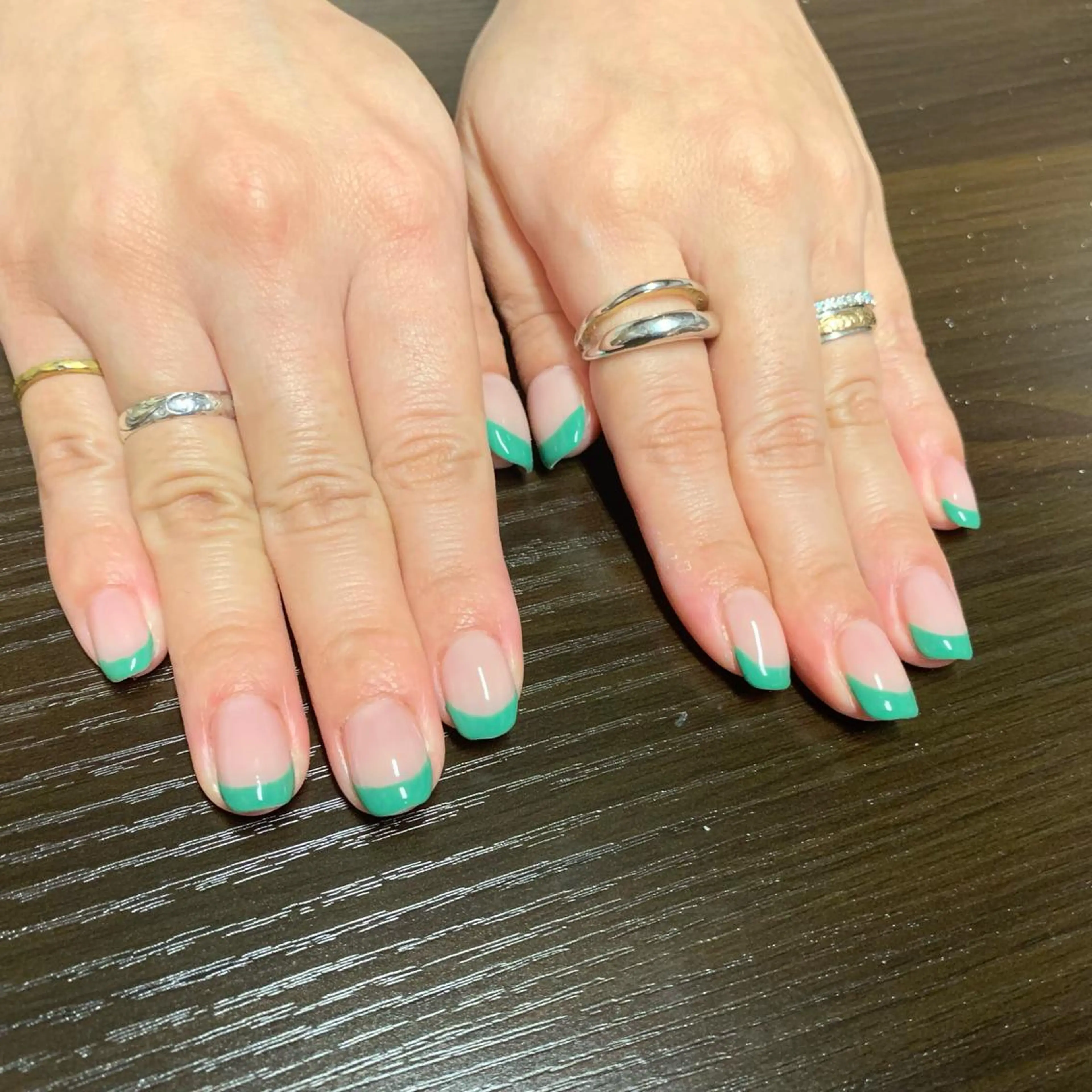 ネイル ワンカラーネイル ハンドネイル shinzato yasuyoのネイルデザイン