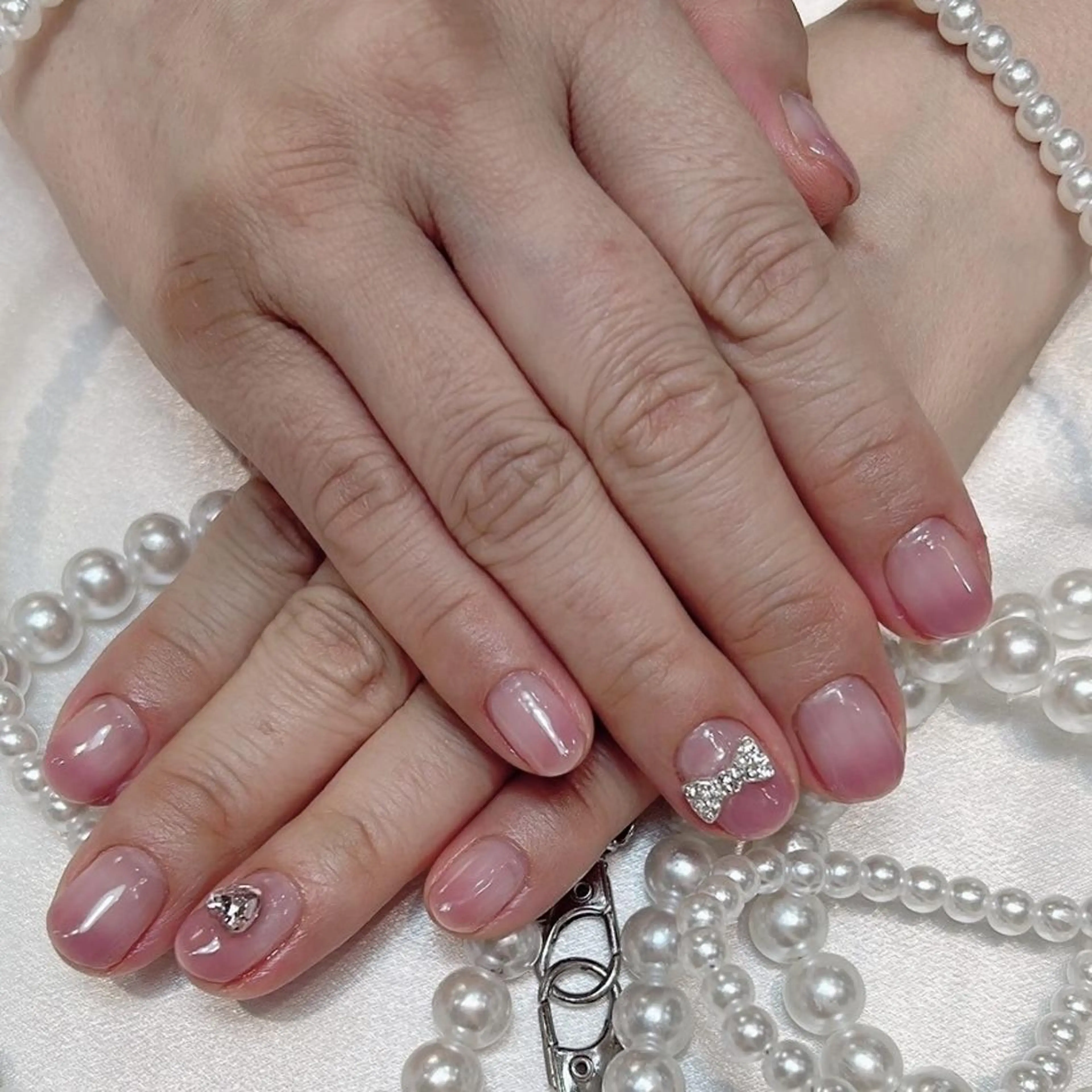 ネイル RAFFINE haru🦋🩵のネイルデザイン