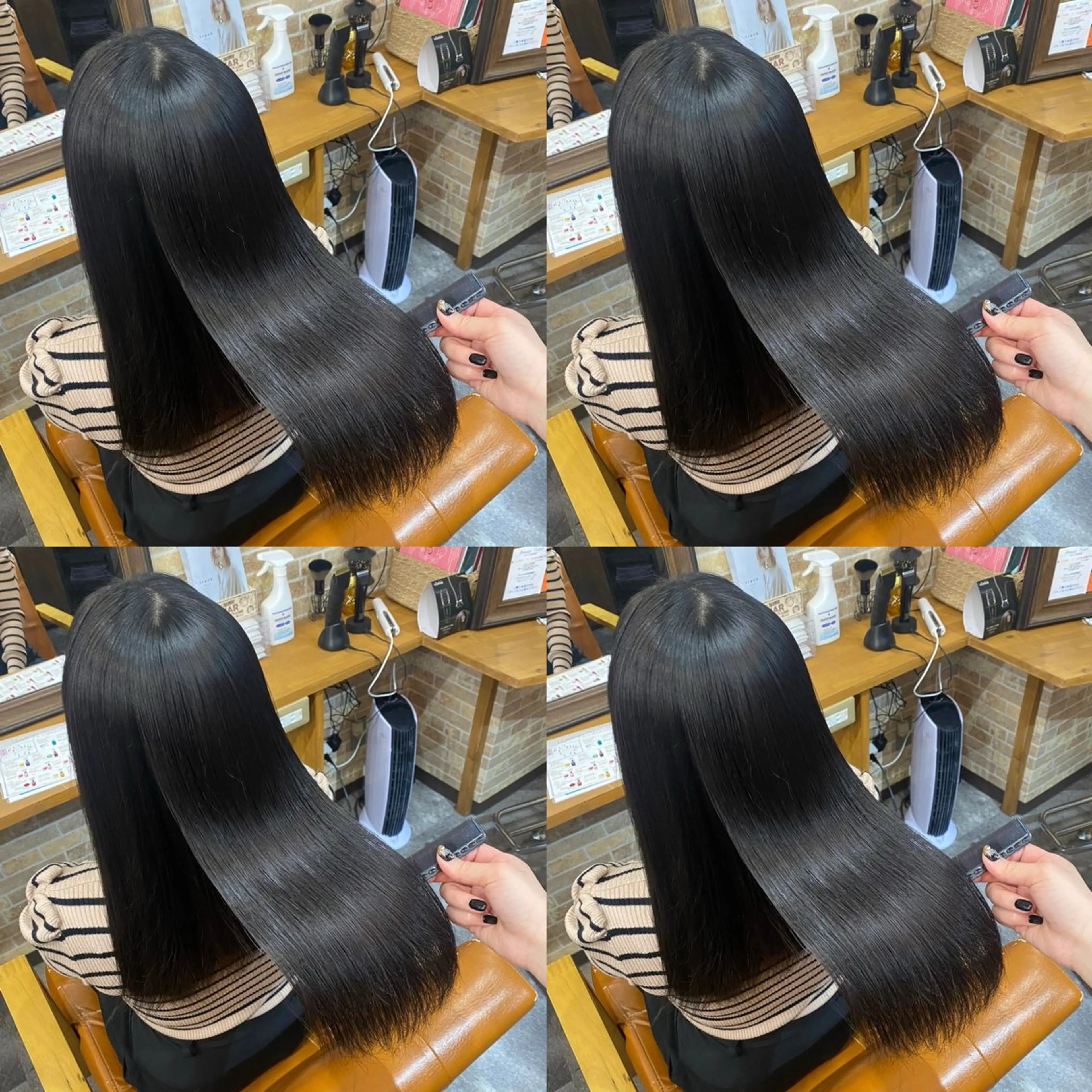 ロング カット トリートメント 艶髪🤎 𝑺𝑬𝑵𝑹𝑰のヘアスタイル