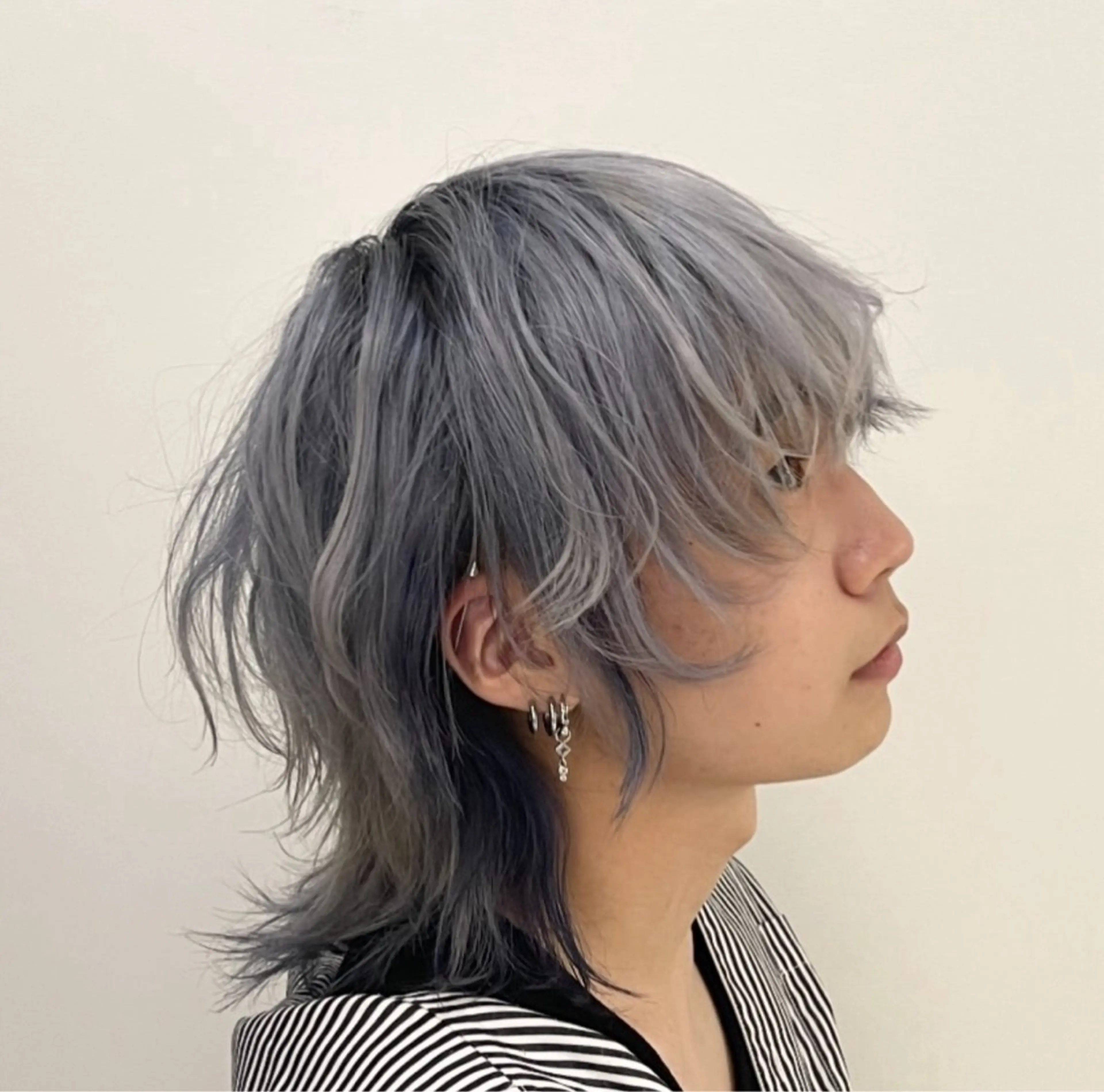 メンズ メンズブリーチ メンズパーマ メンズパーマ専門 /縦落ち/渋谷駅近のヘアスタイル