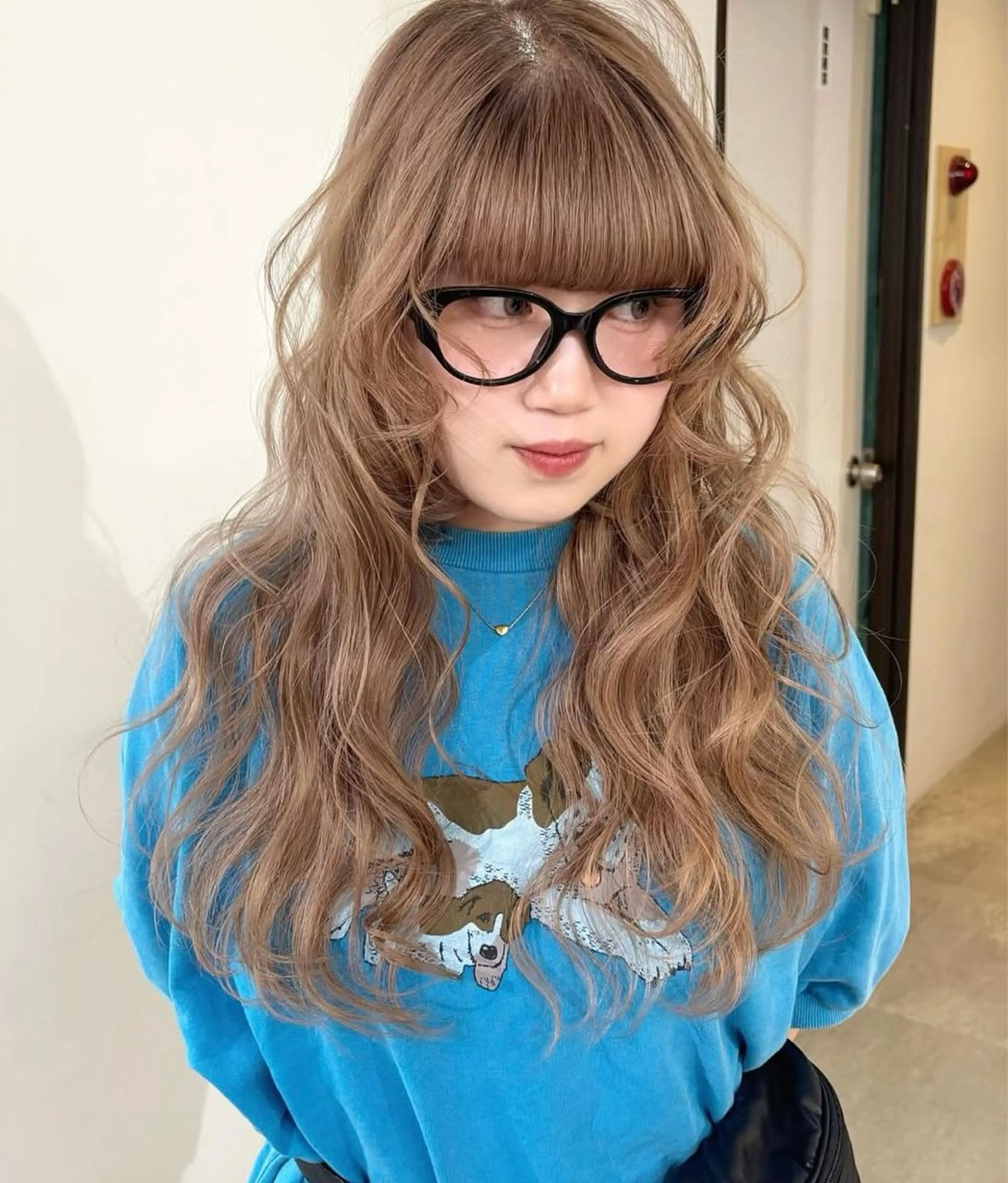 【U24】🌀巻き髪スタイリングモデル《シャンプーブロー込み》・カーリーヘア・ミックスカール・ウェーブ・プードル巻き🐩の写真