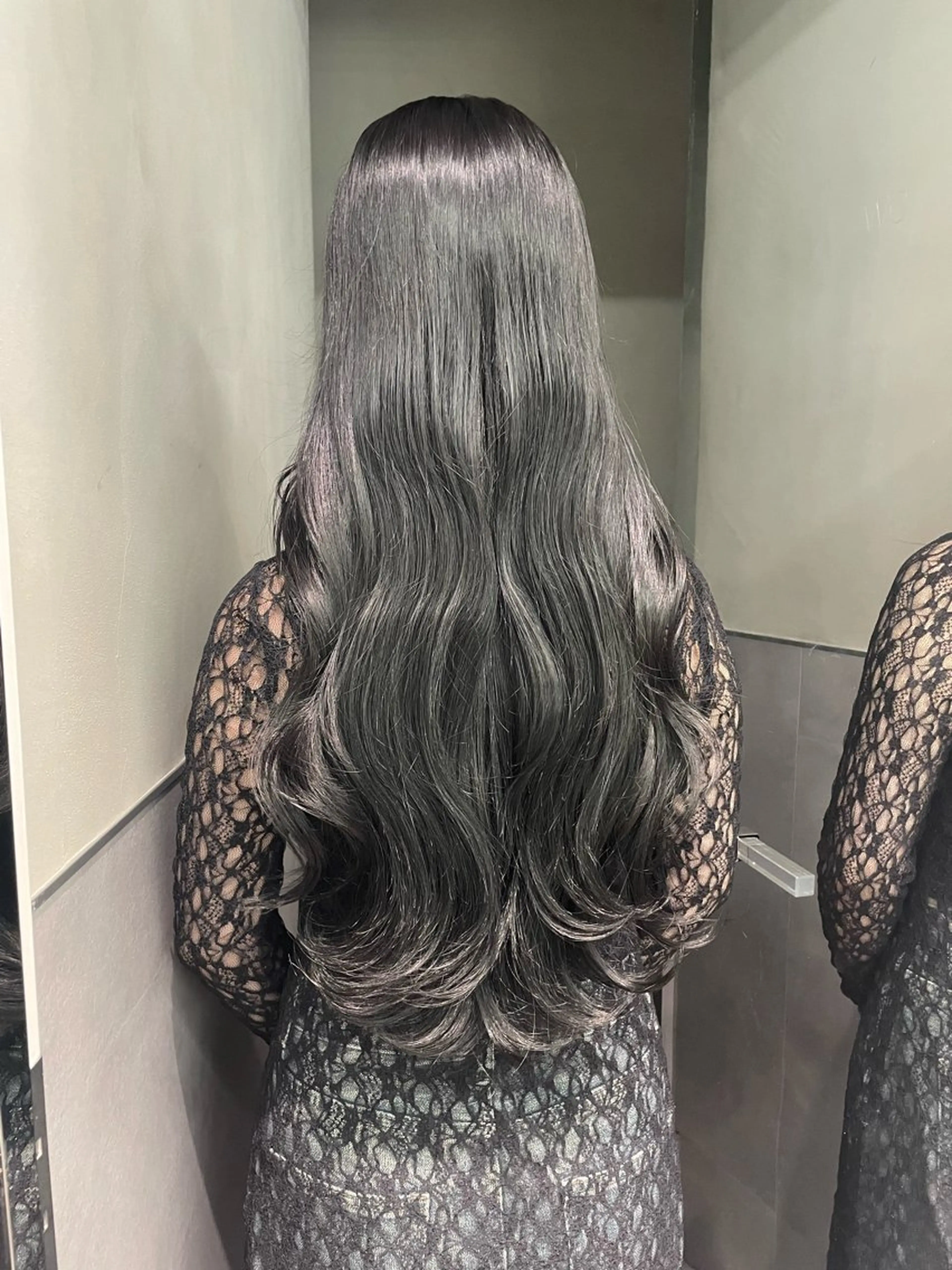ロング カット×ブリーチカ ラー‪/yuNa🩶のヘアスタイル