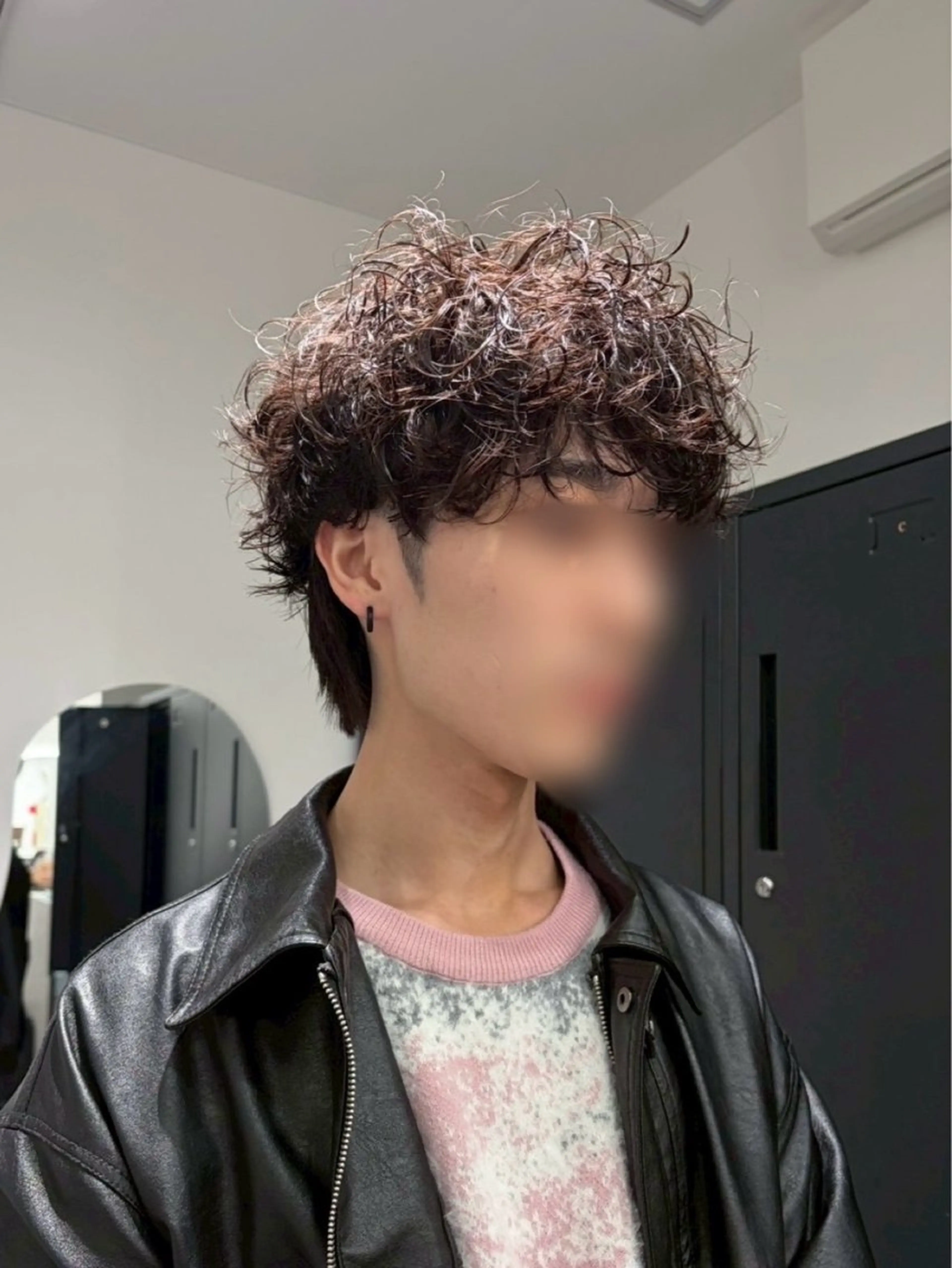 パーマ メンズ カット パーマ limitみづき🌙 カラーのヘアスタイル