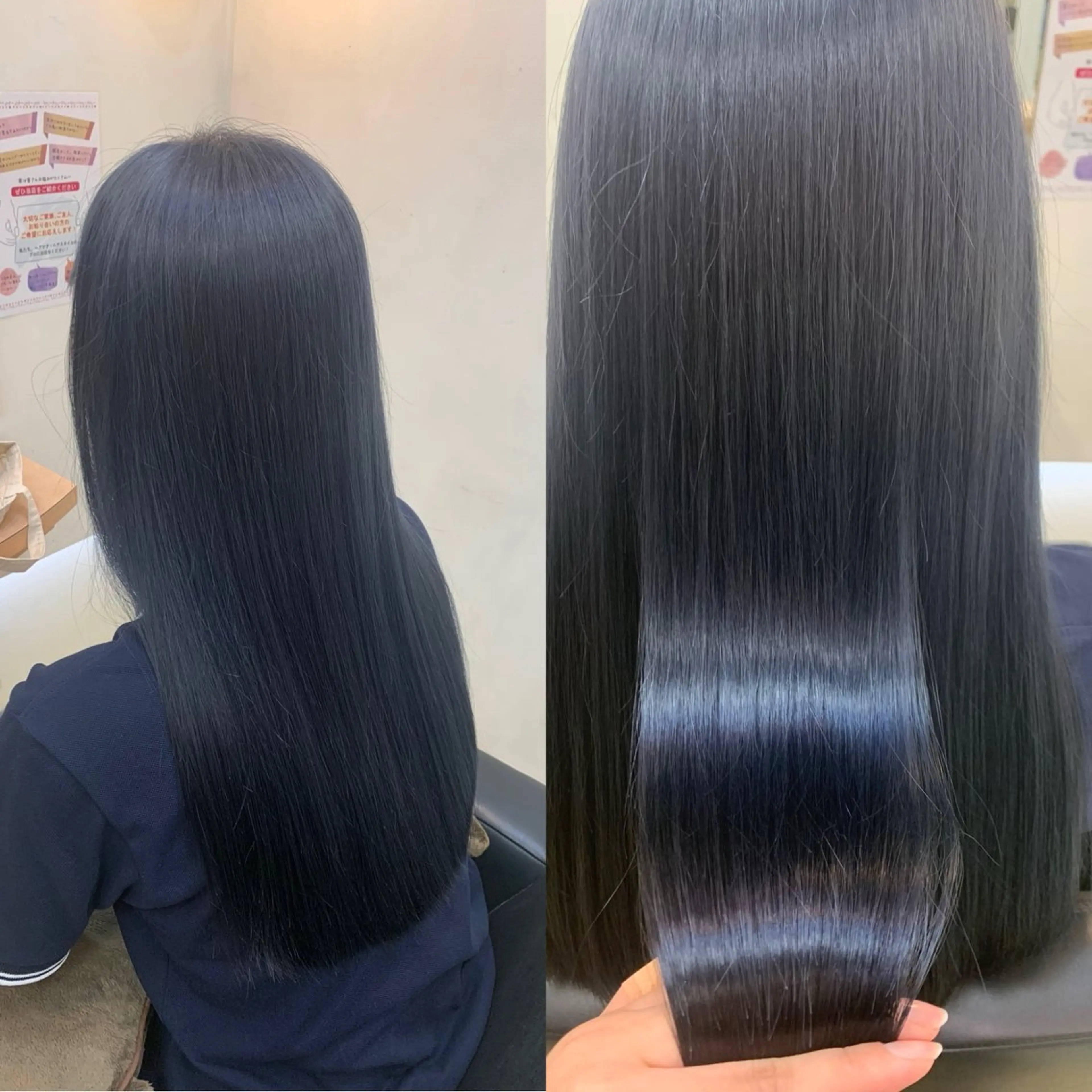 ロング ヘアカラー トリートメント 透明感カラー／ 艶髪／たなべだいのヘアスタイル