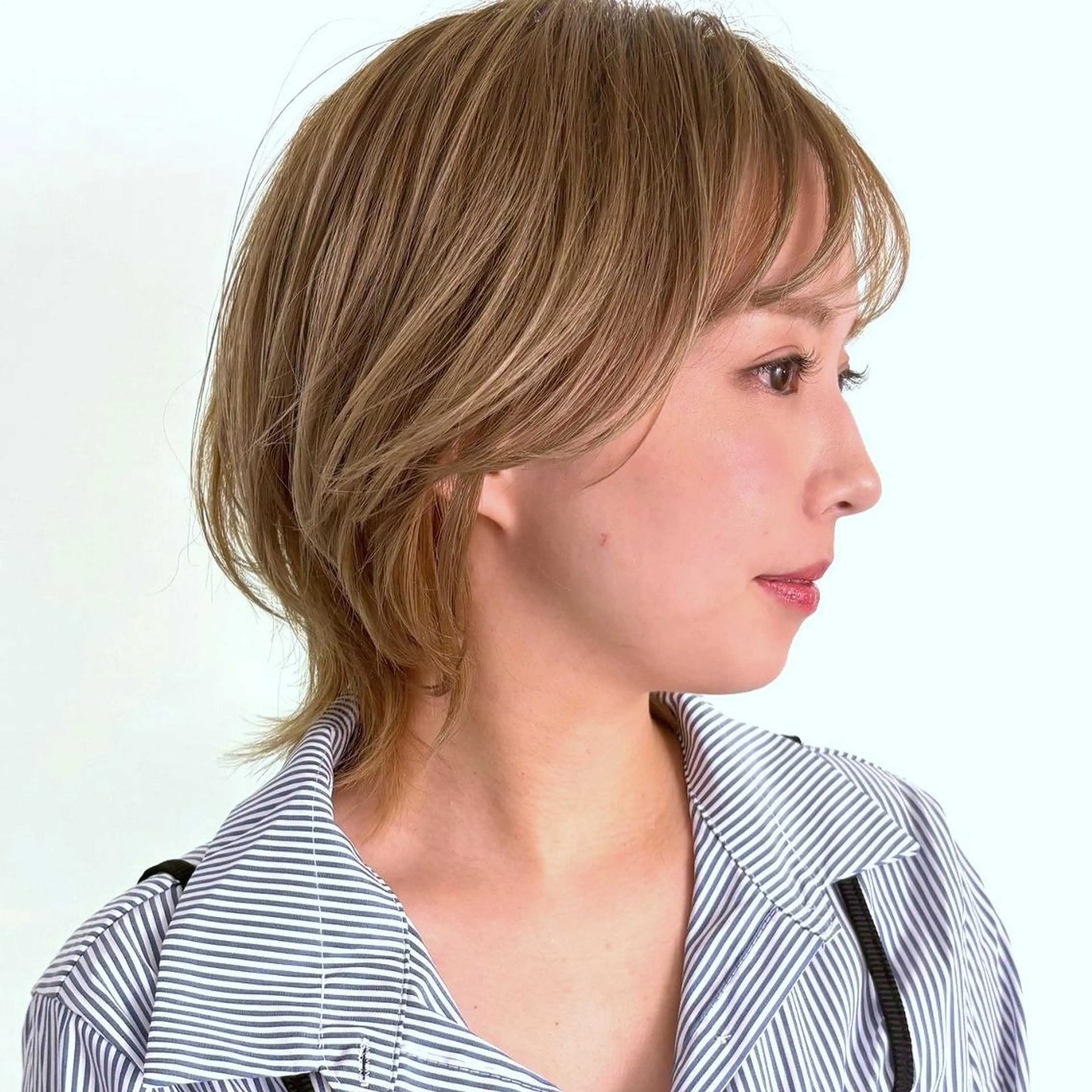 ミディアム インナーカラー◆ ダブルカラー◆　上原のヘアスタイル