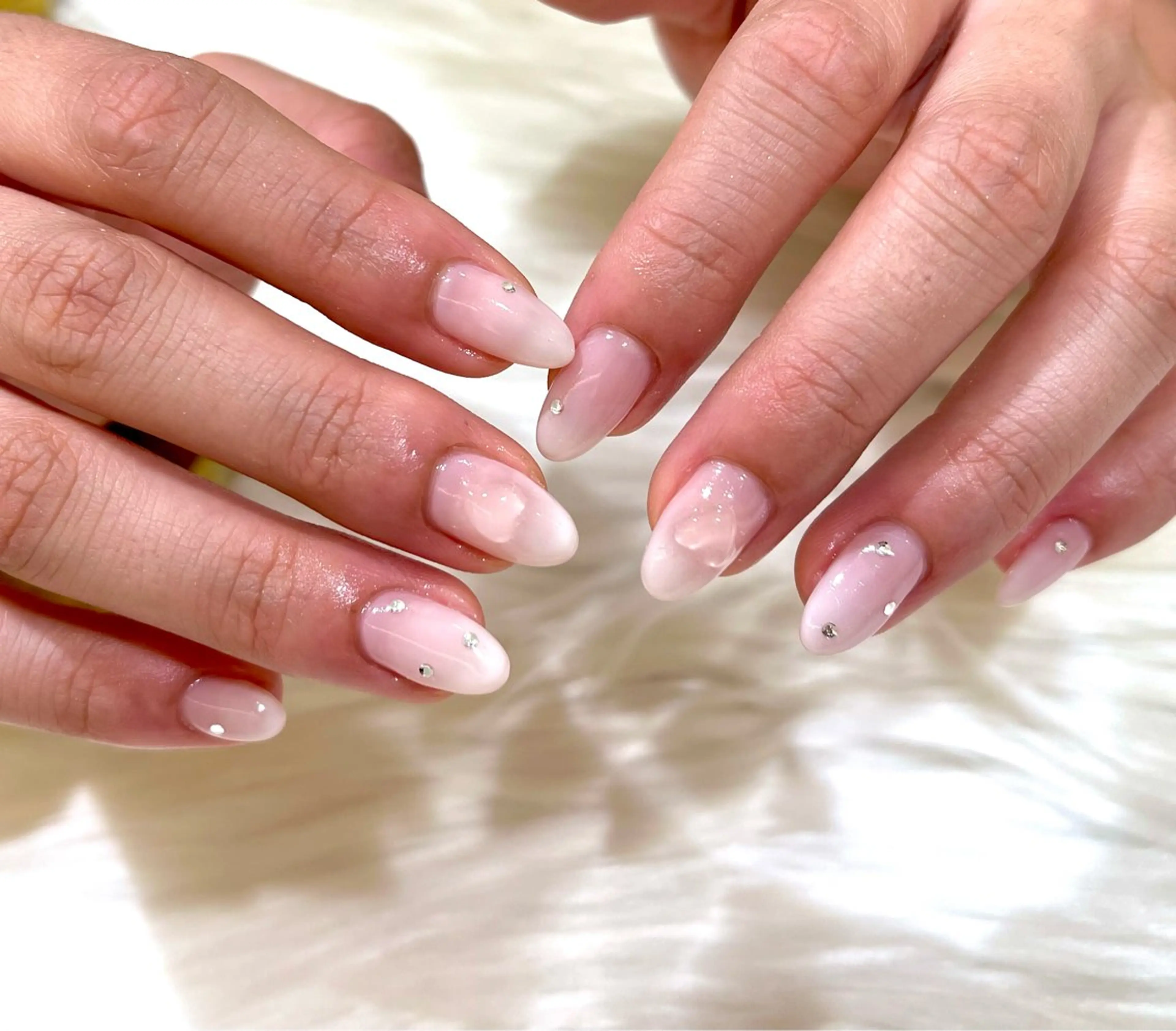 ネイル 持ち込み ハンドネイル 田中 夏海のネイルデザイン