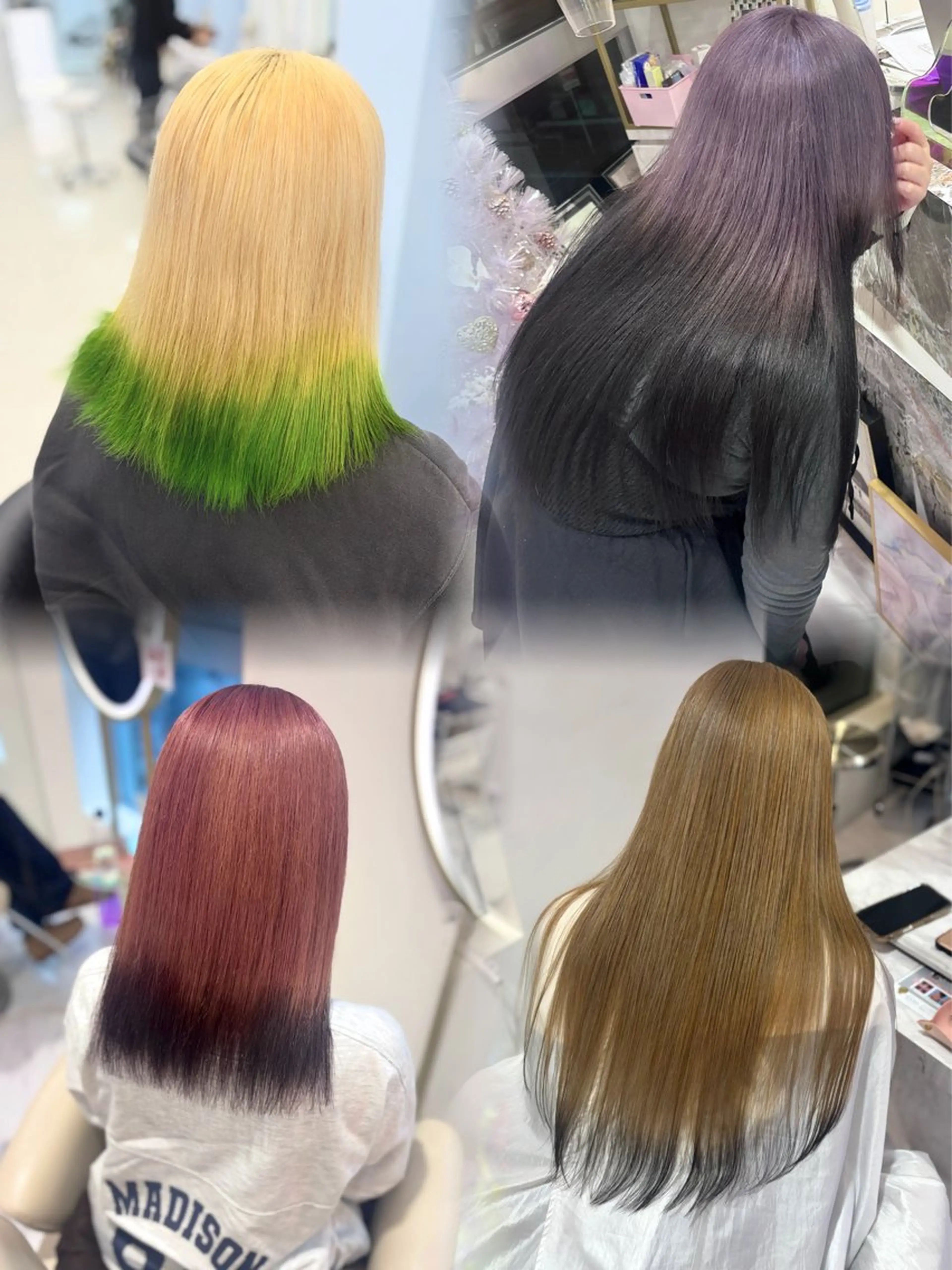 ［デザインカラーしたい方はこちら❕］ブリーチ+オンカラー🎨の写真