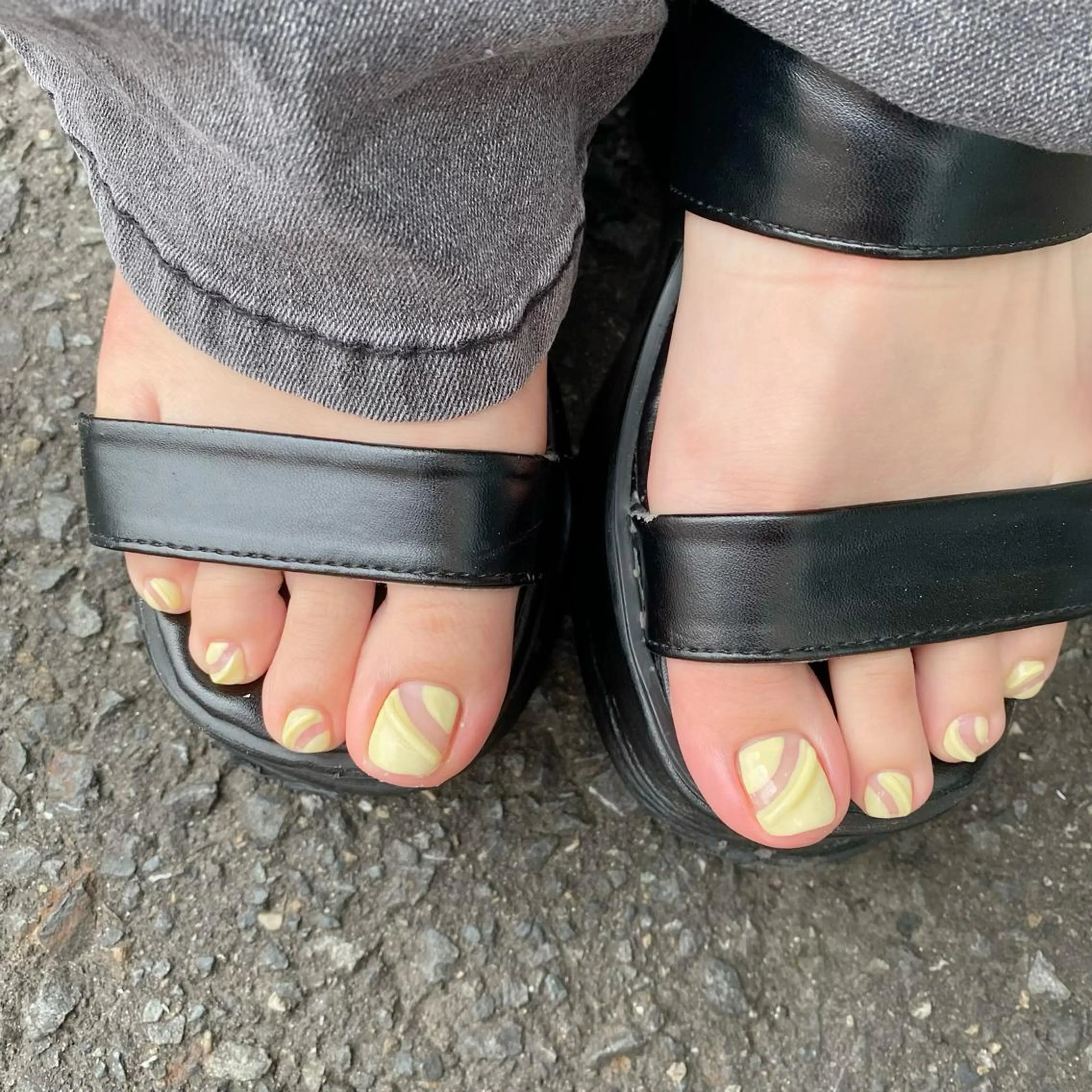 ネイル フットネイル ぷっくりネイル Salon Ｋのネイルデザイン