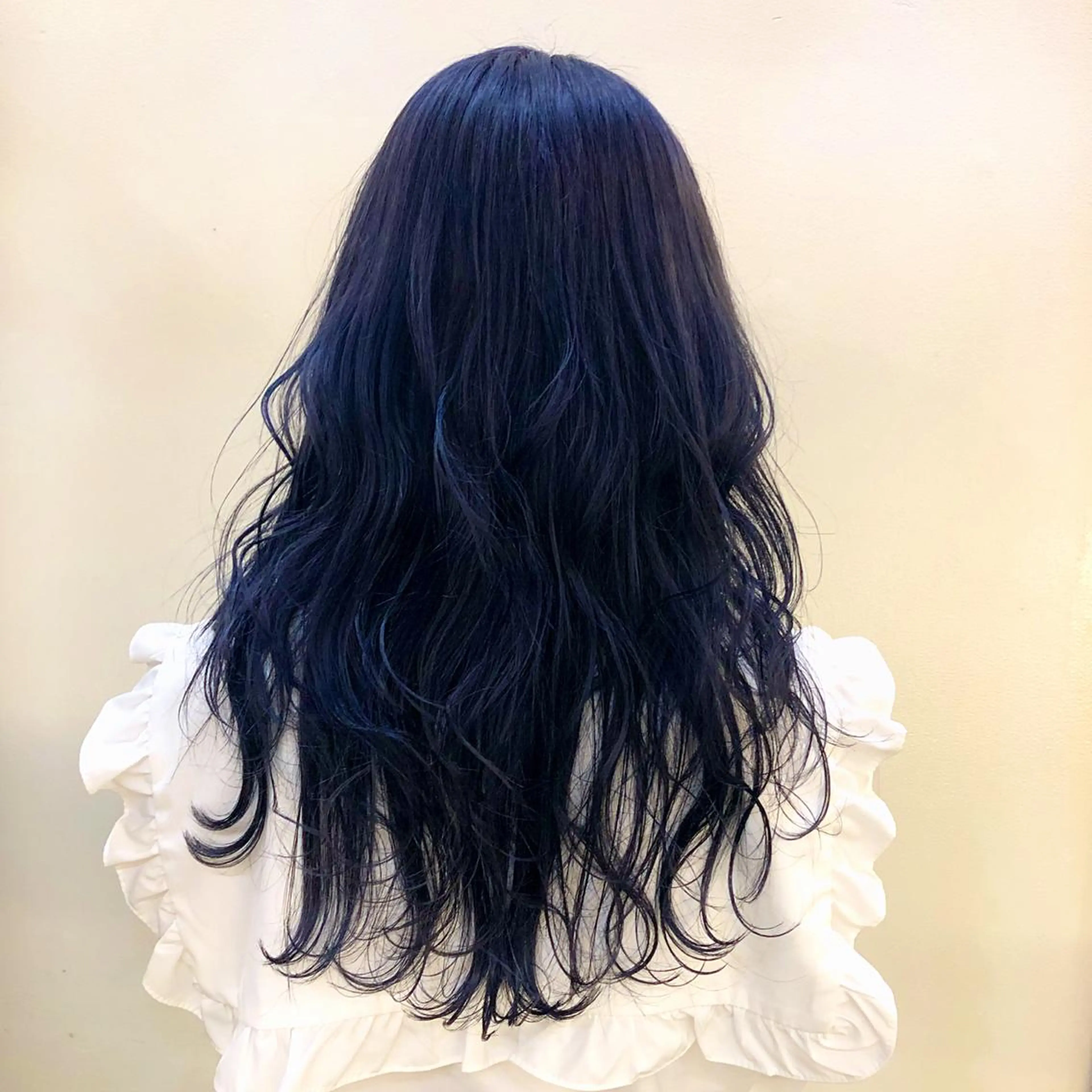 ロング カラー ディープパープル パープルカラー レイヤー/ハイトーン 🧸SENAのヘアスタイル