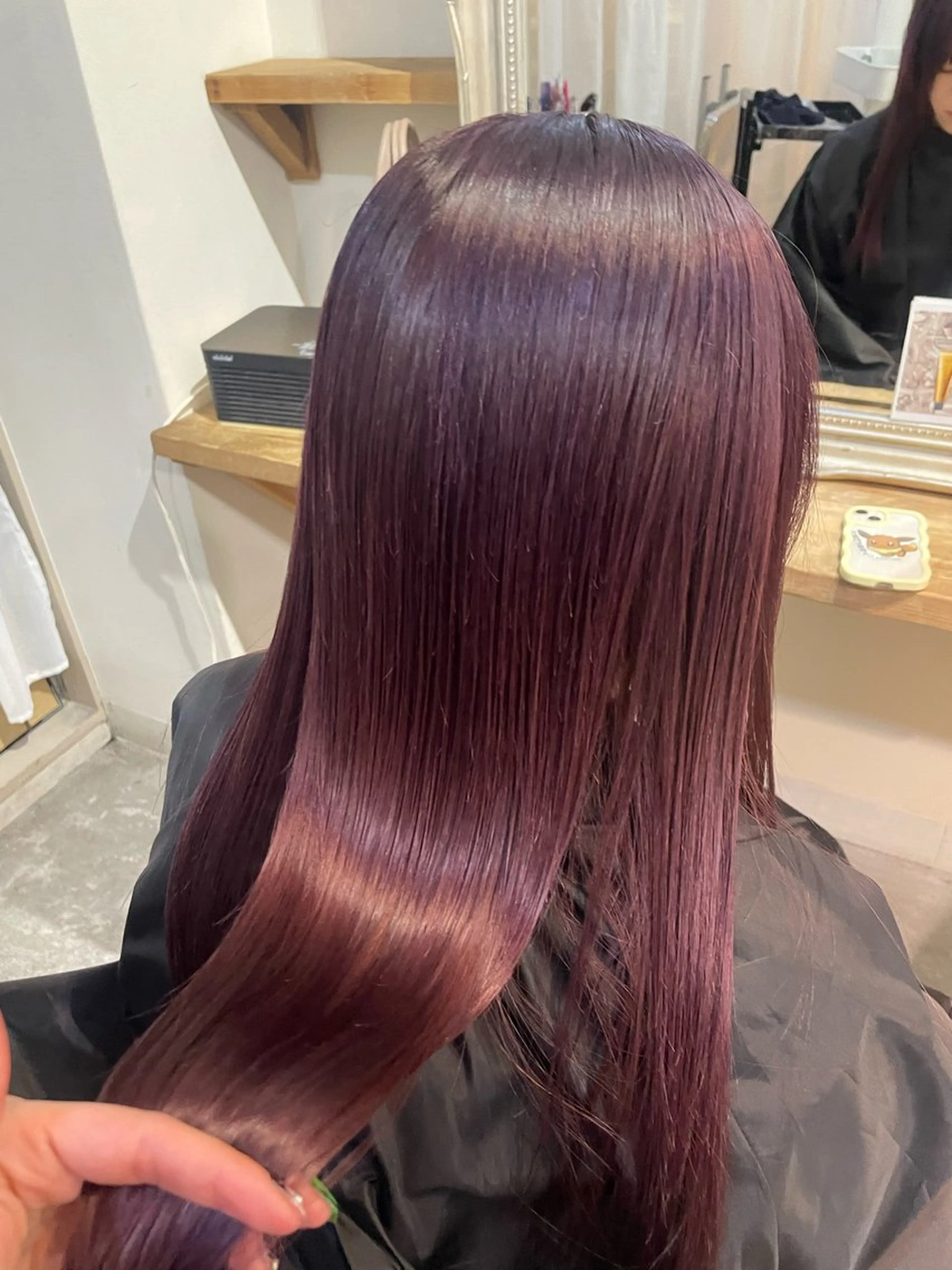 カラー ヘアカラー 艶ｶﾗｰ･:*個性派 ﾈｲﾙ🦋mire-のネイルデザイン