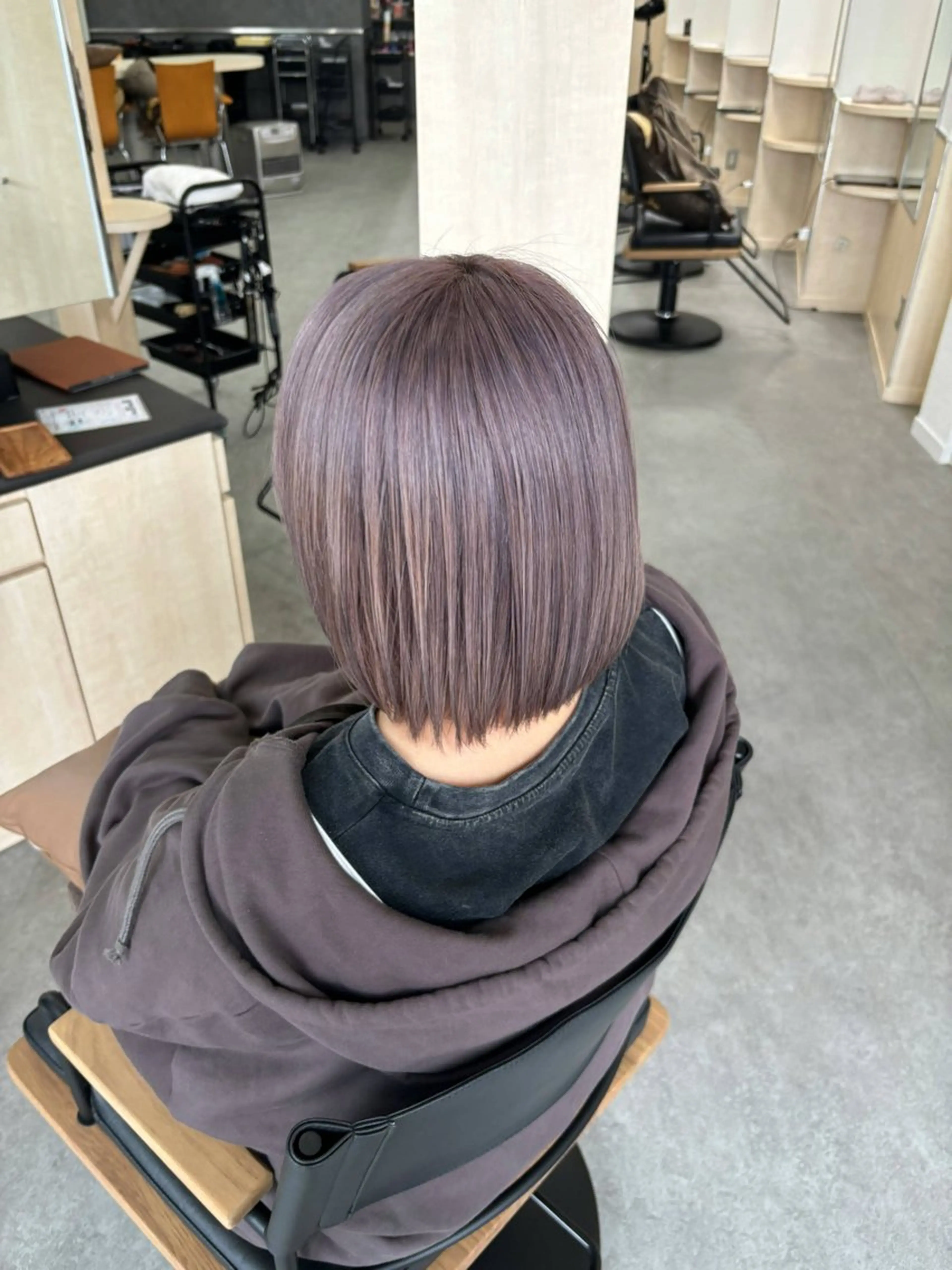 カラー 抜け感ヘア໒꒱ブリー チ໒꒱chihanaのヘアスタイル