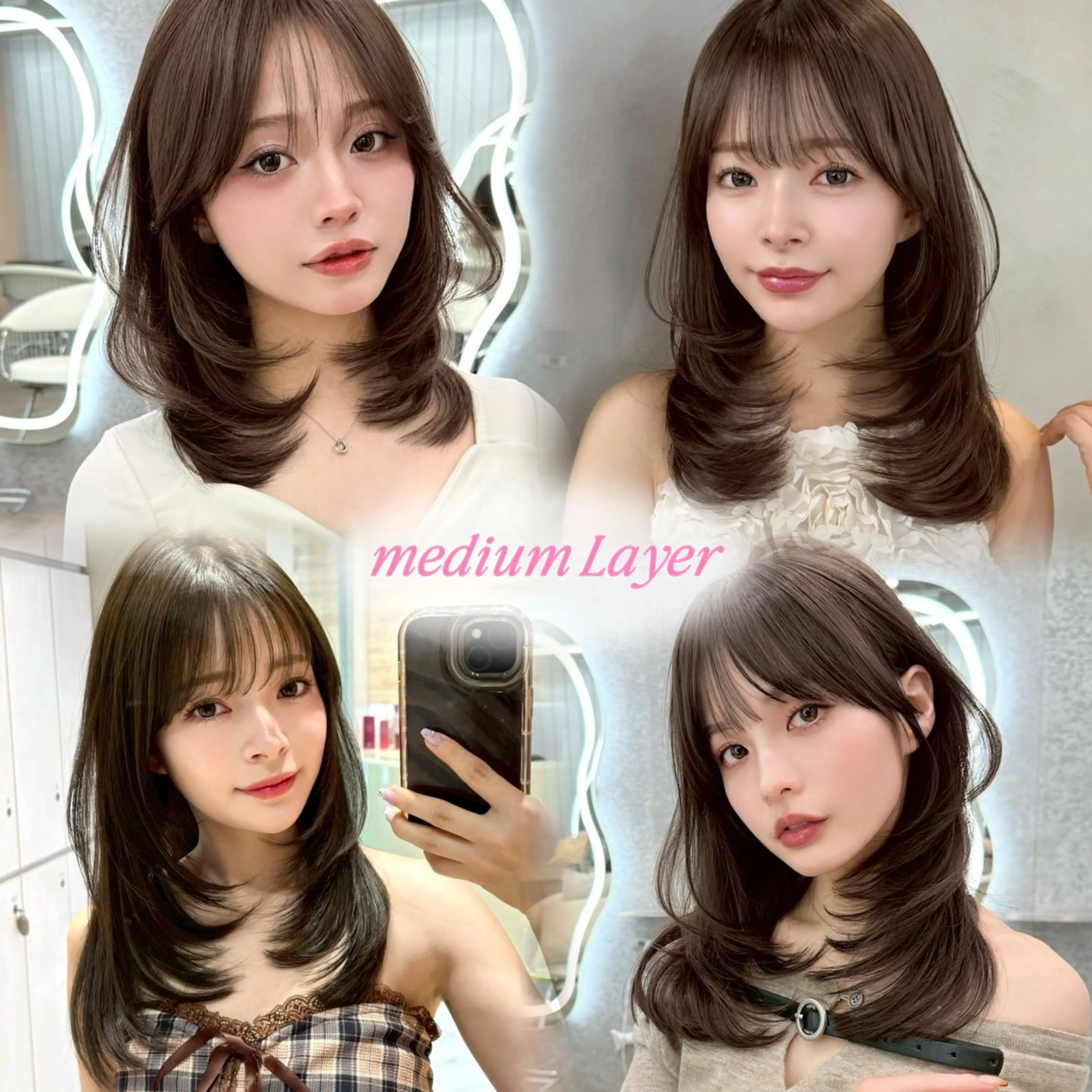 セミロング 大宮 / misuzu🎀🤍のヘアスタイル