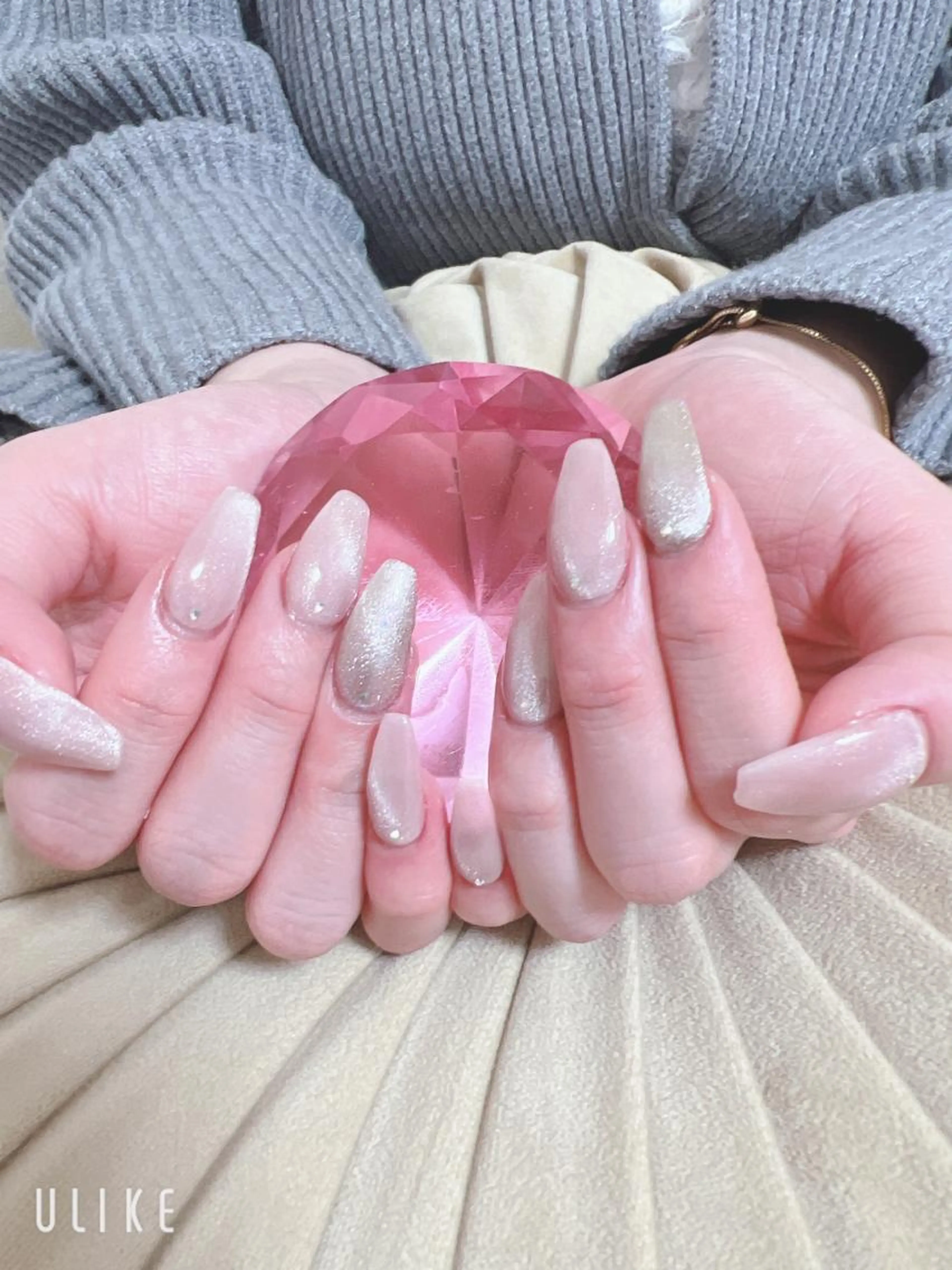 スカルプワンカラー/ストーン20粒まで💅の写真