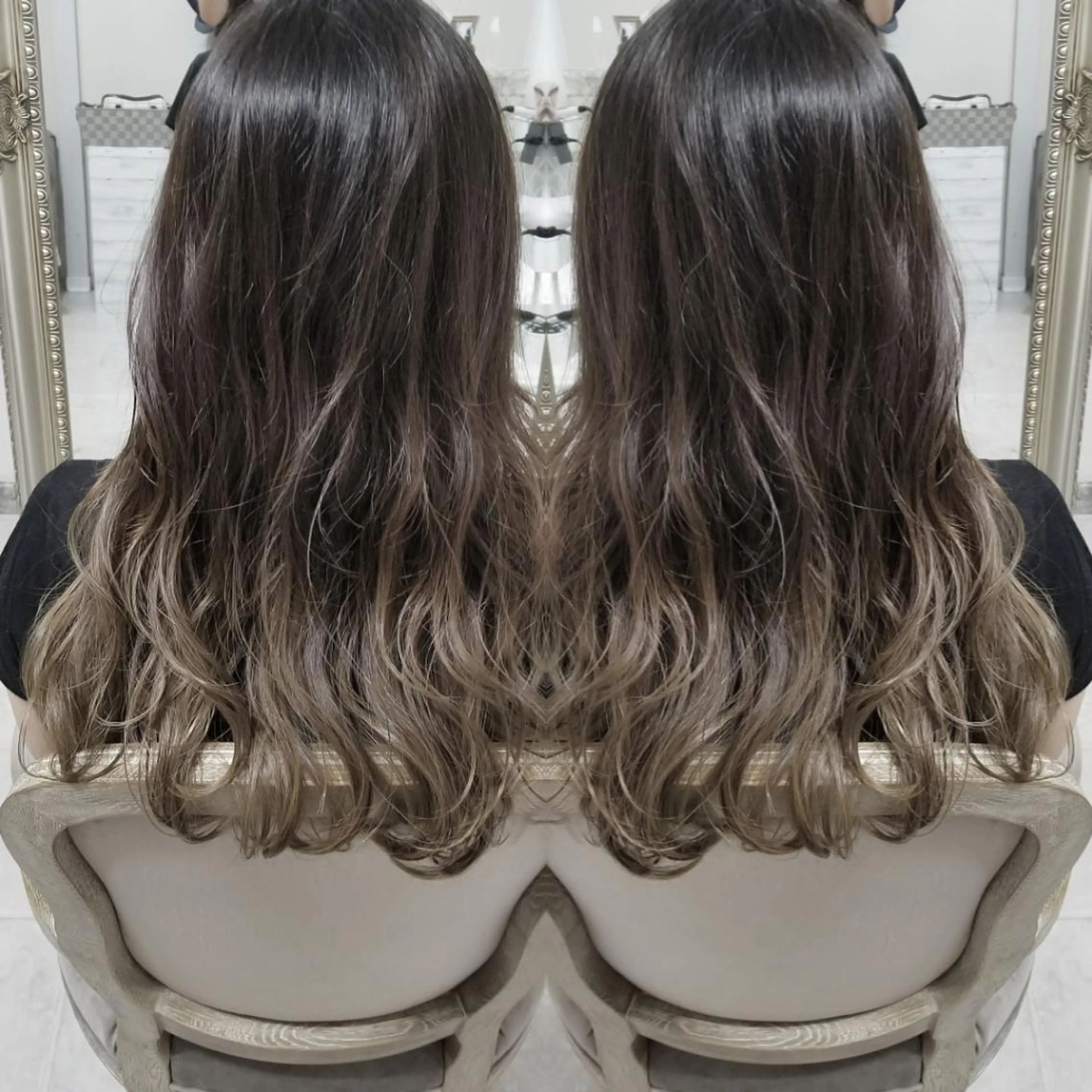 ロング カラー ヘアアレンジ グラデーションカラー See by merの眉毛・アイブロウイメージ