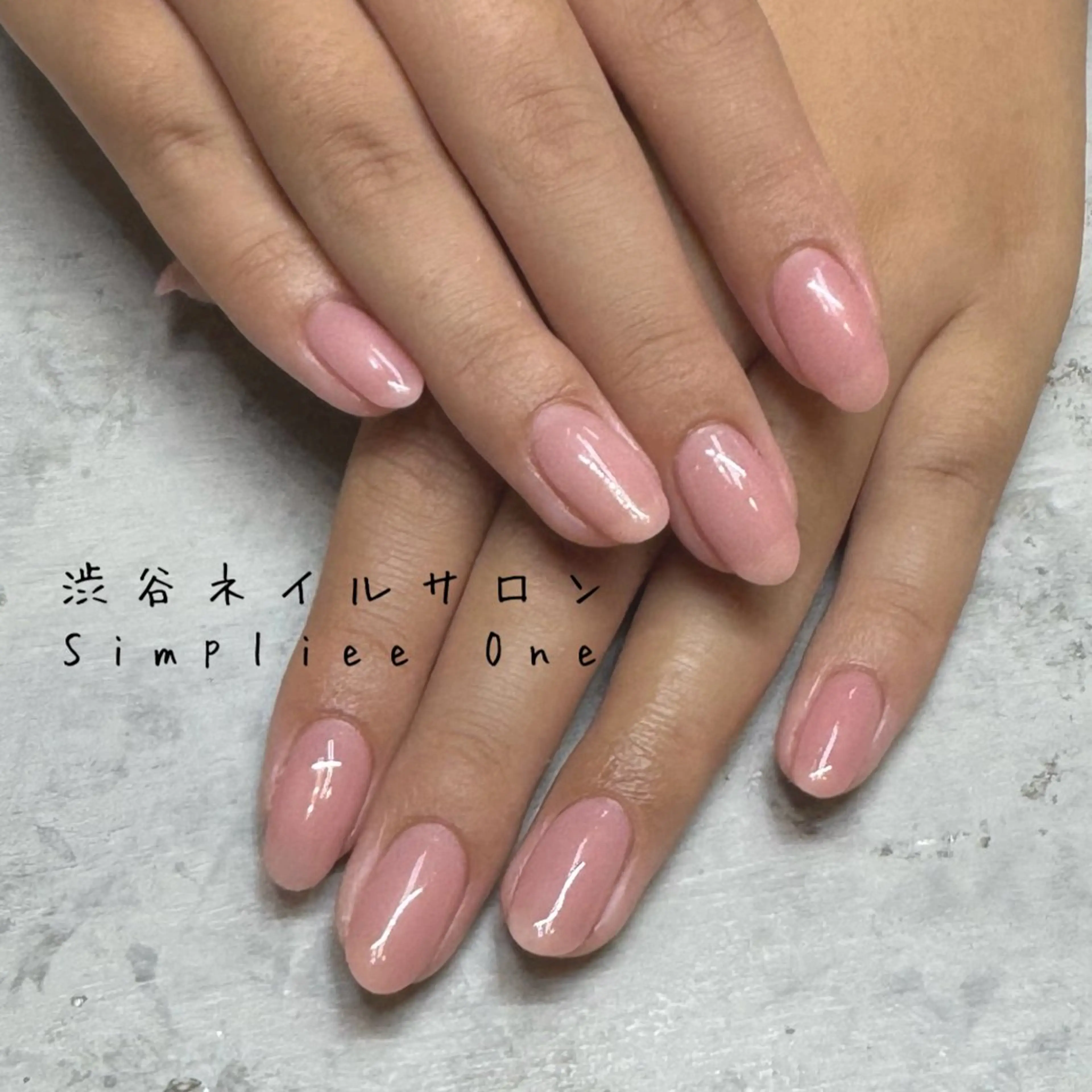 ネイル オフィスネイル シンプルネイル 春ネイル ハンドネイル 🦋シンプルネイル 🦋🫧MAI🫧のネイルデザイン