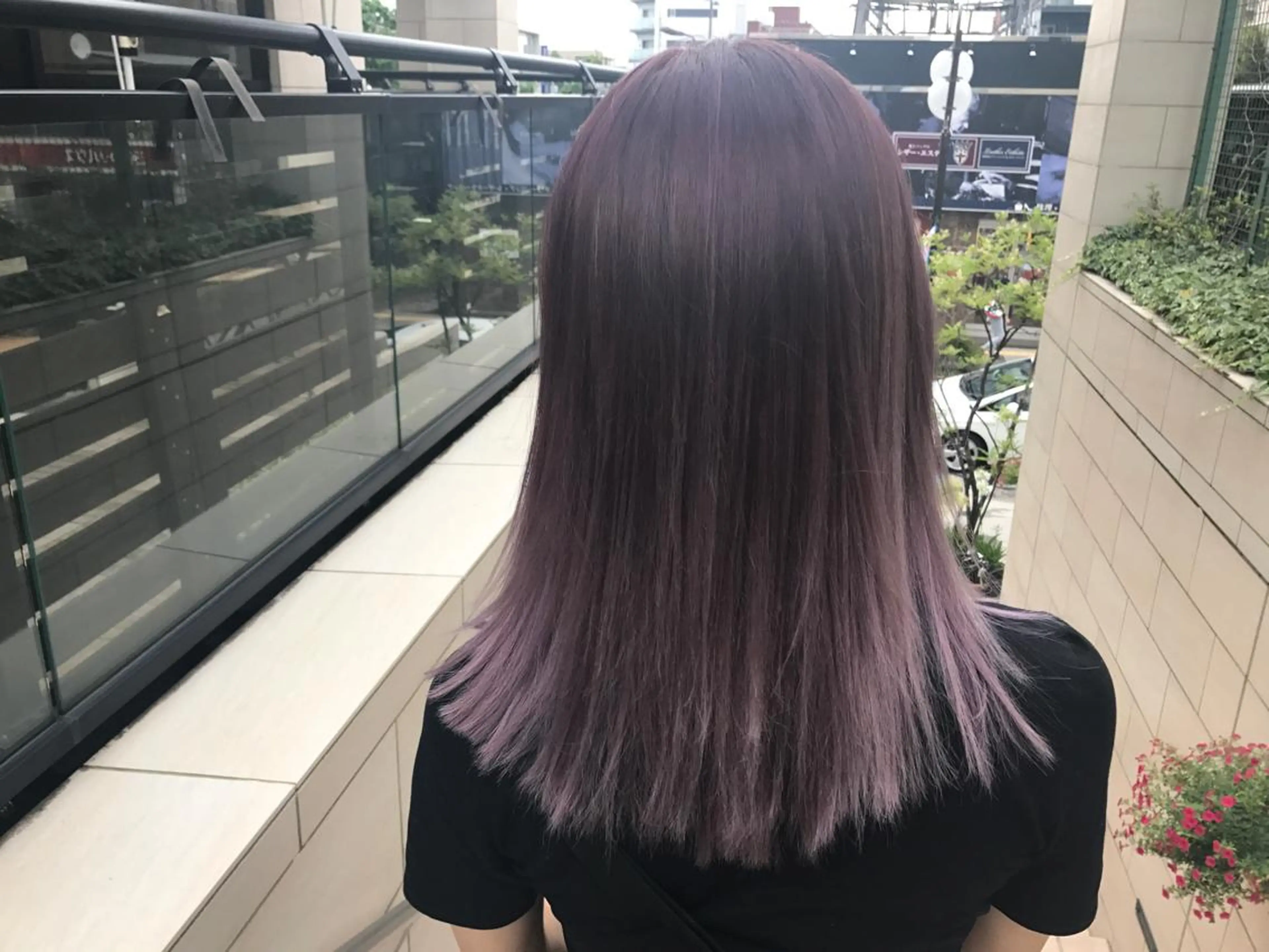 ミディアム カラー 似合わせ/代表 髪質改善/山田将大のヘアスタイル