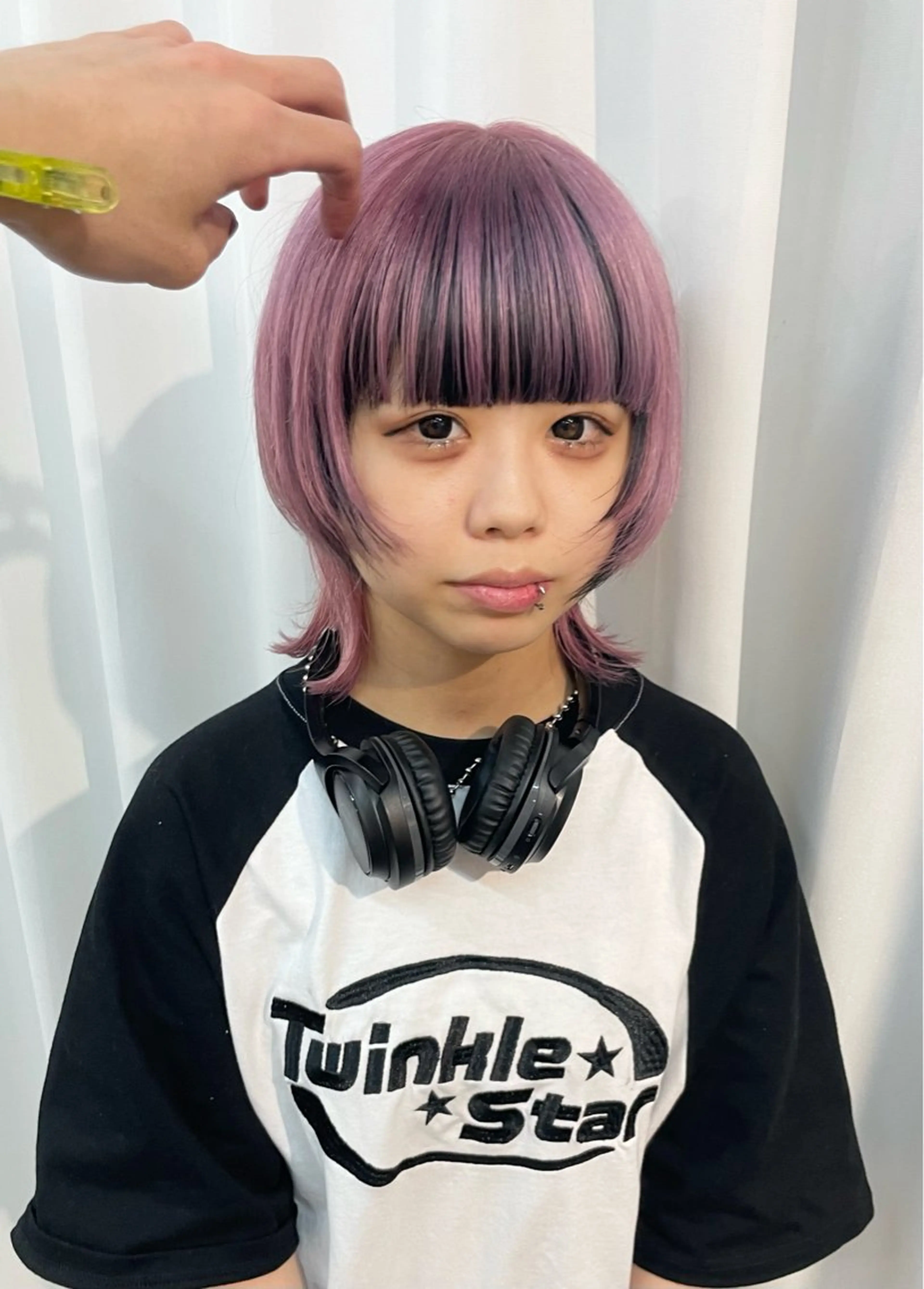 ✨インナーカラー✨ブリーチ➕カラー🩵の写真