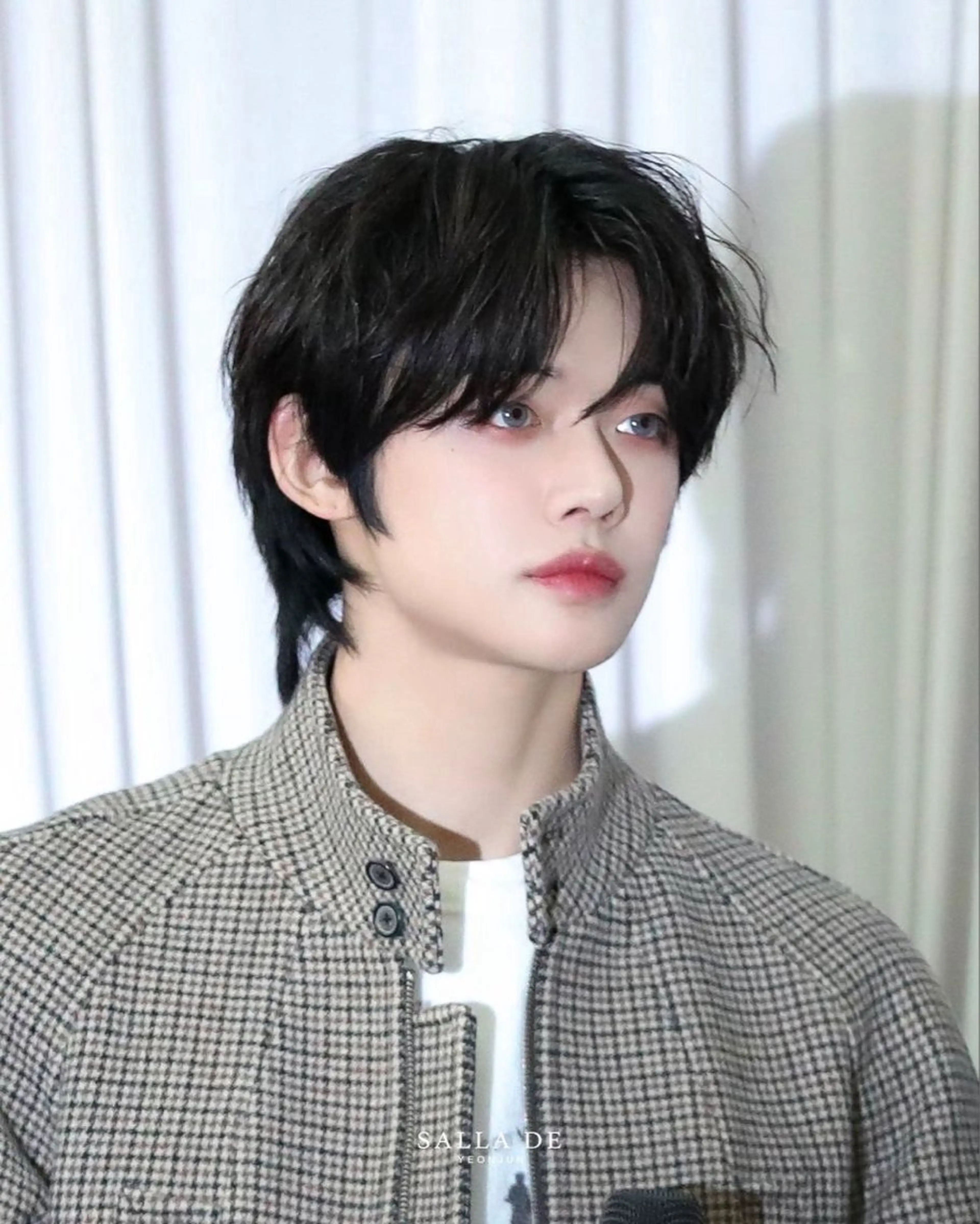 パーマ メンズ カット パーマ 絶対垢抜けレイヤー/ 透明感カラーリョウヤのヘアスタイル