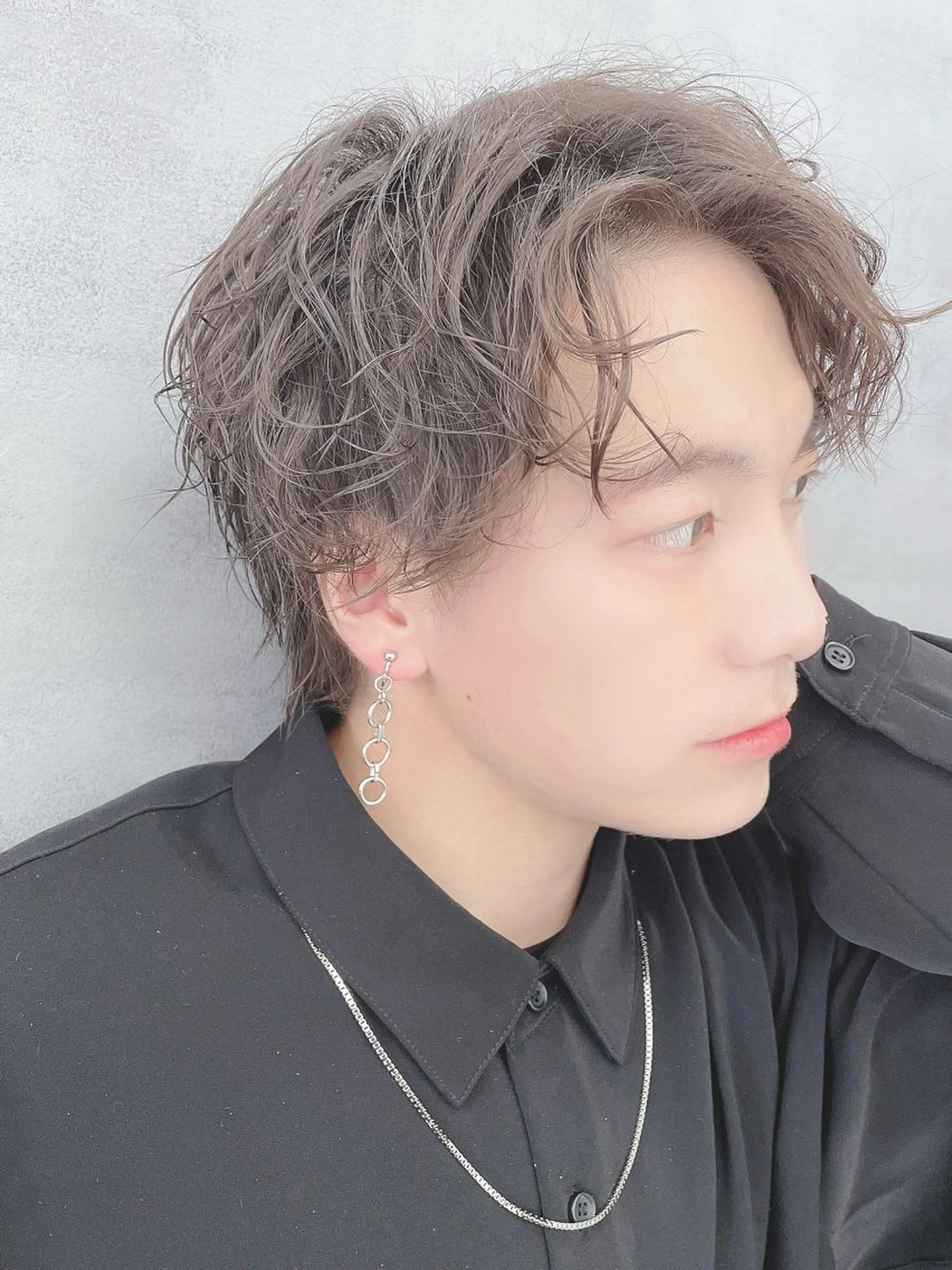 カラー パーマ メンズ カット ヘアカラー パーマ 町田エリアＮｏ．１/ パーマ特化/太田京希のヘアスタイル