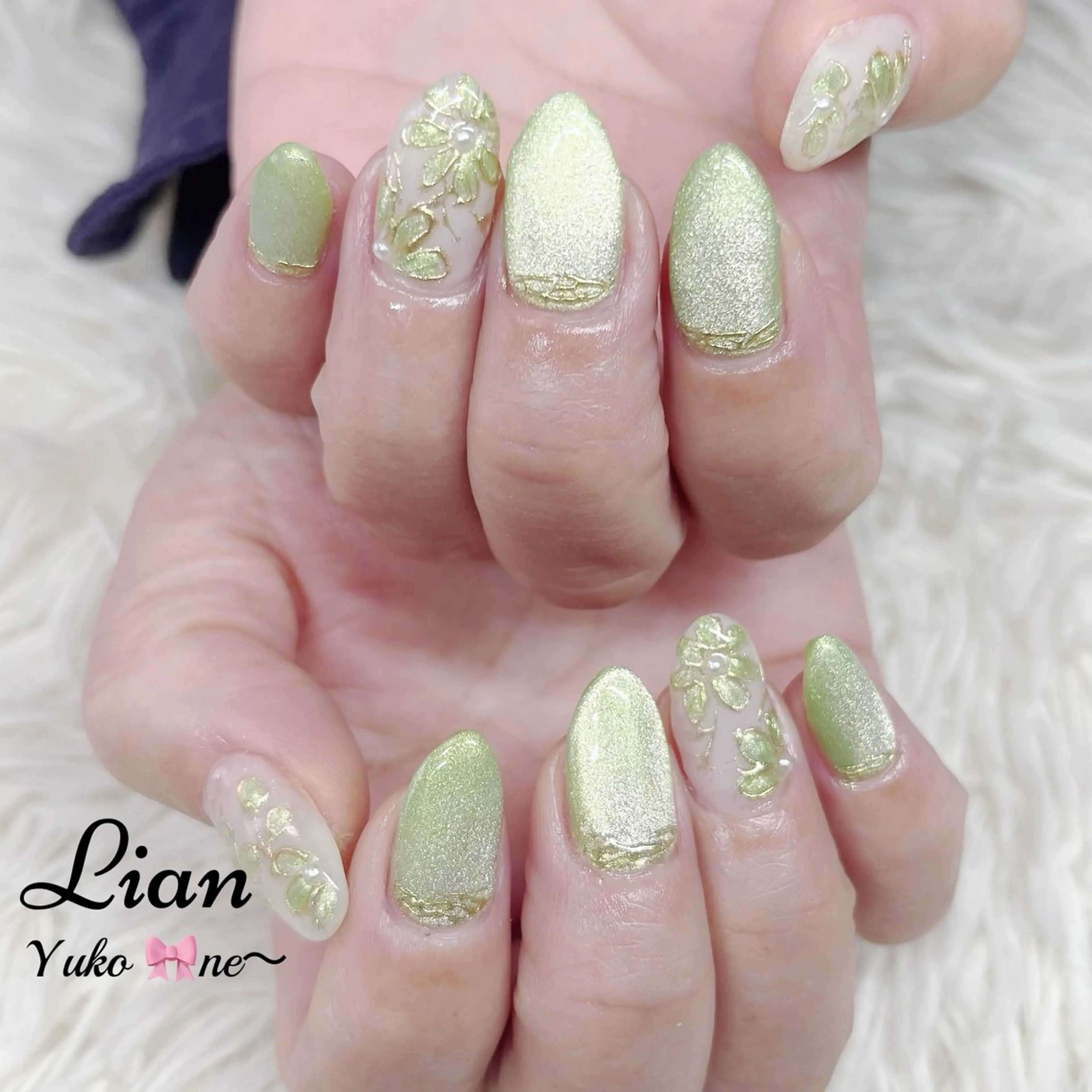 ネイル ネイルサロン　Lian所属・Lian Yulilianのネイルデザイン