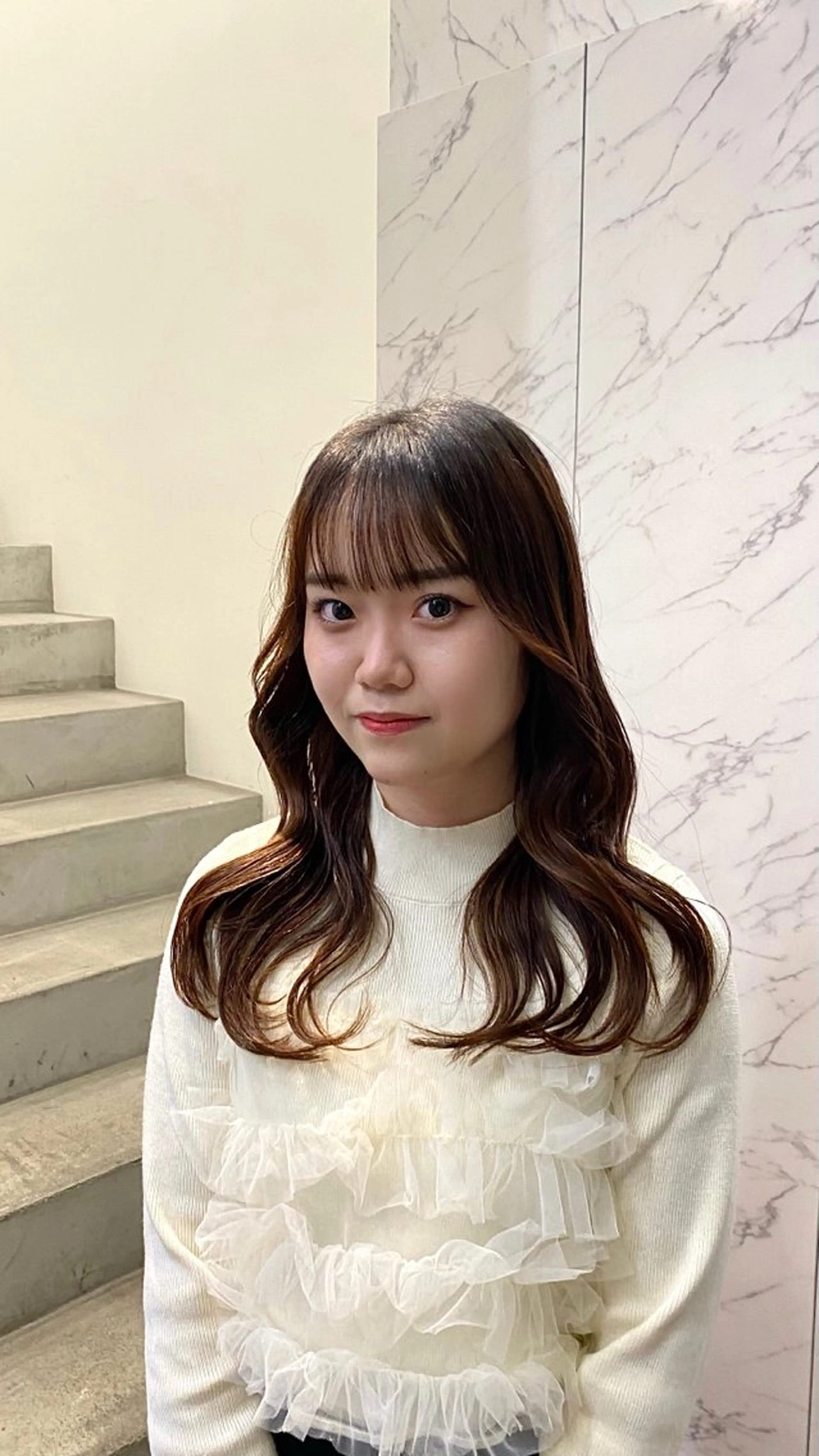 ロング マツザキ マナトのヘアスタイル