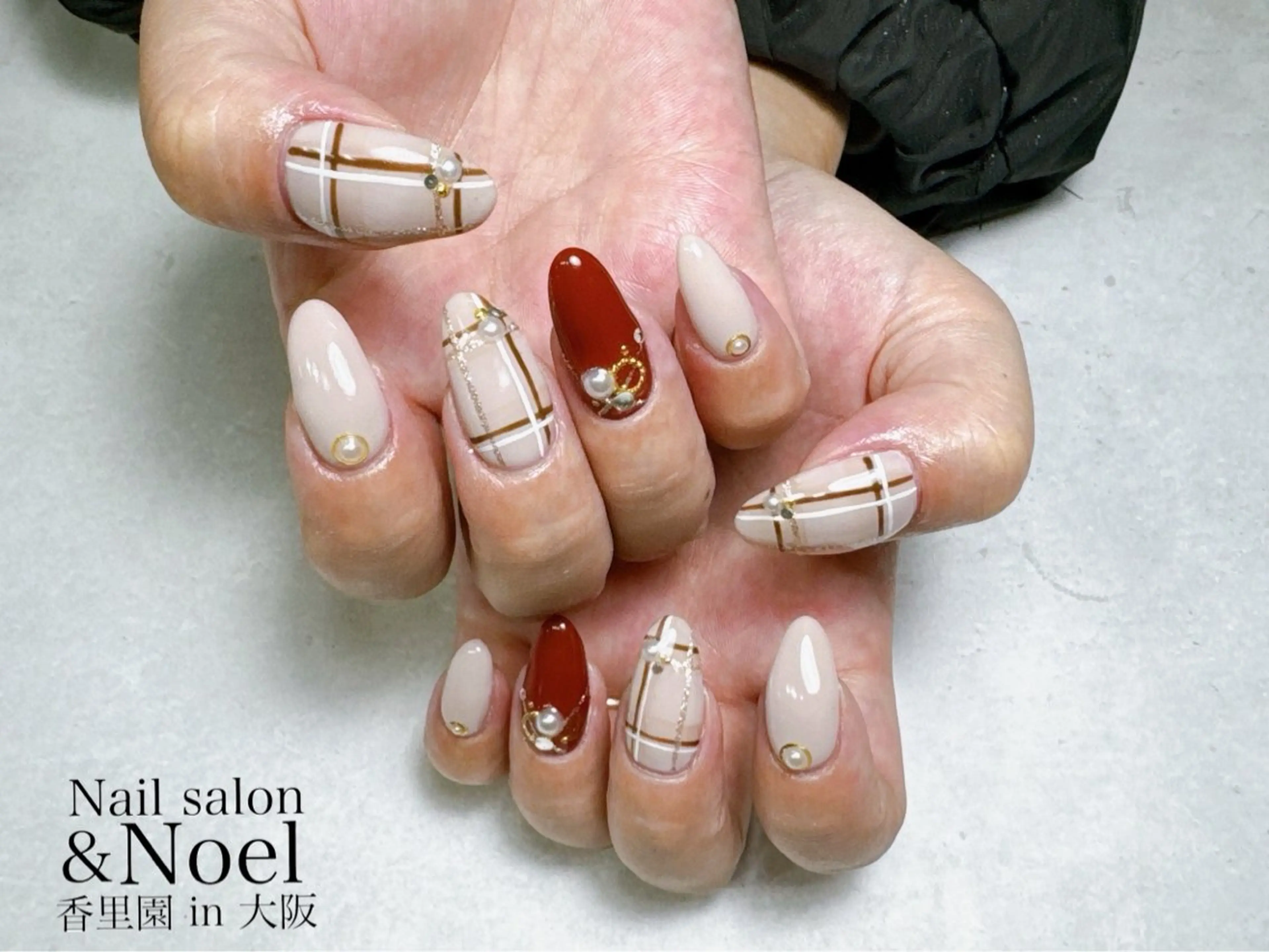 ネイル ハンドネイル Nailsalon &Noel所属・もも 🍑のネイルデザイン